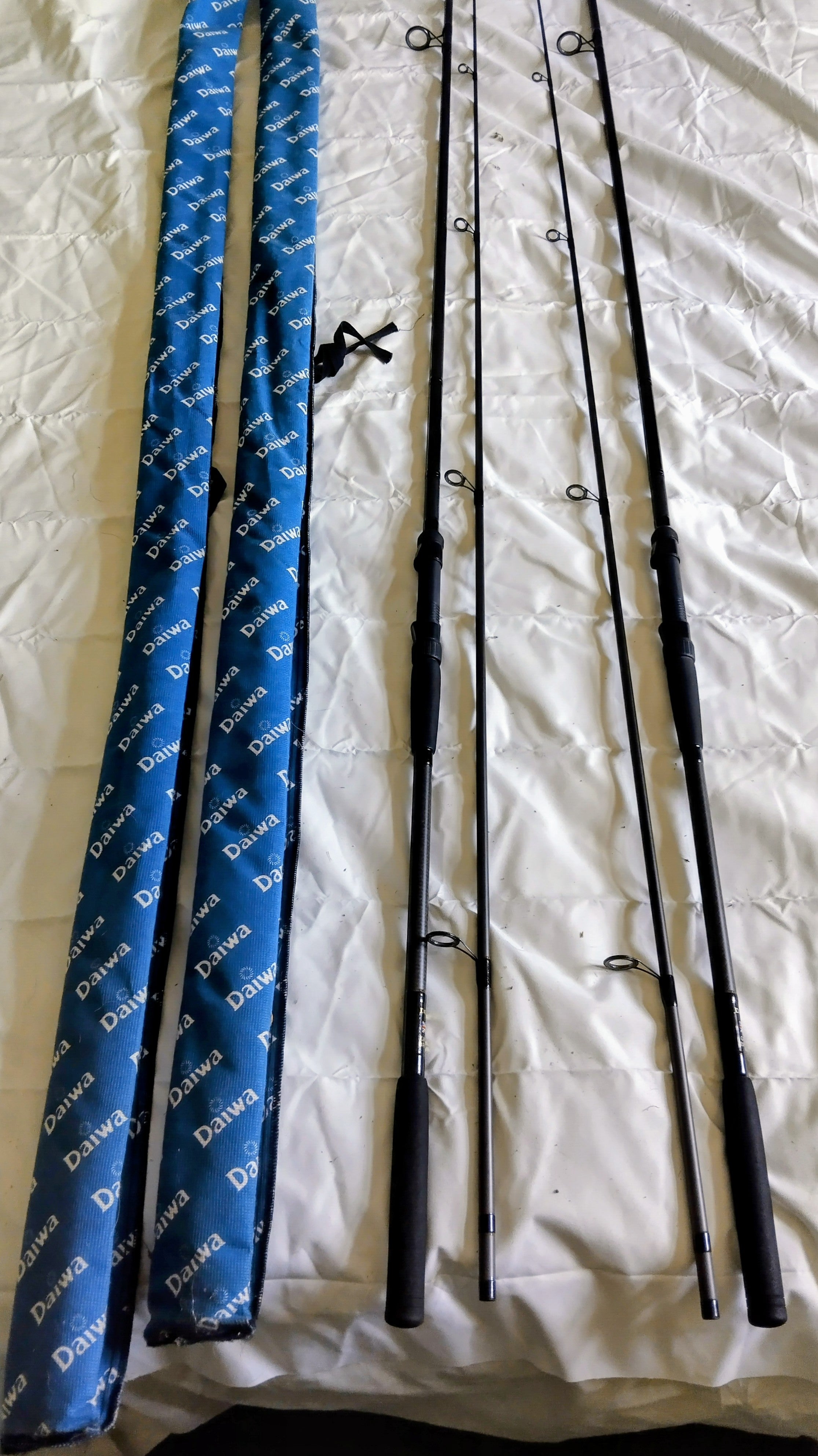 Daiwa Powermesh-X MSG Euro Specialist 12ft 2.25lb Rods Pair Carp Barbel Unused