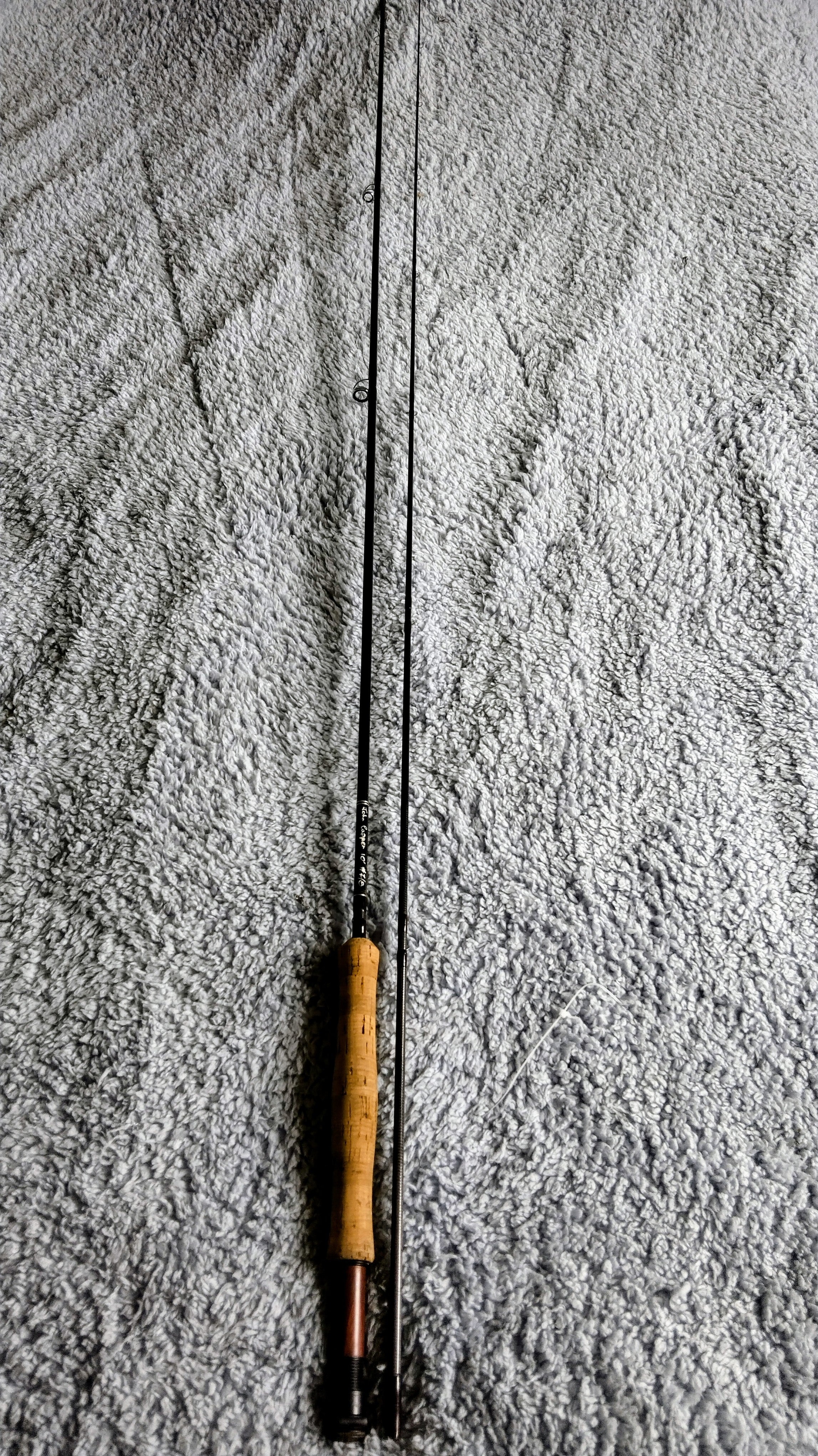 S.R.S. Handbuilt 10’ Pike Fly Rod 7/8wt – Custom Built for John Copper – Superb