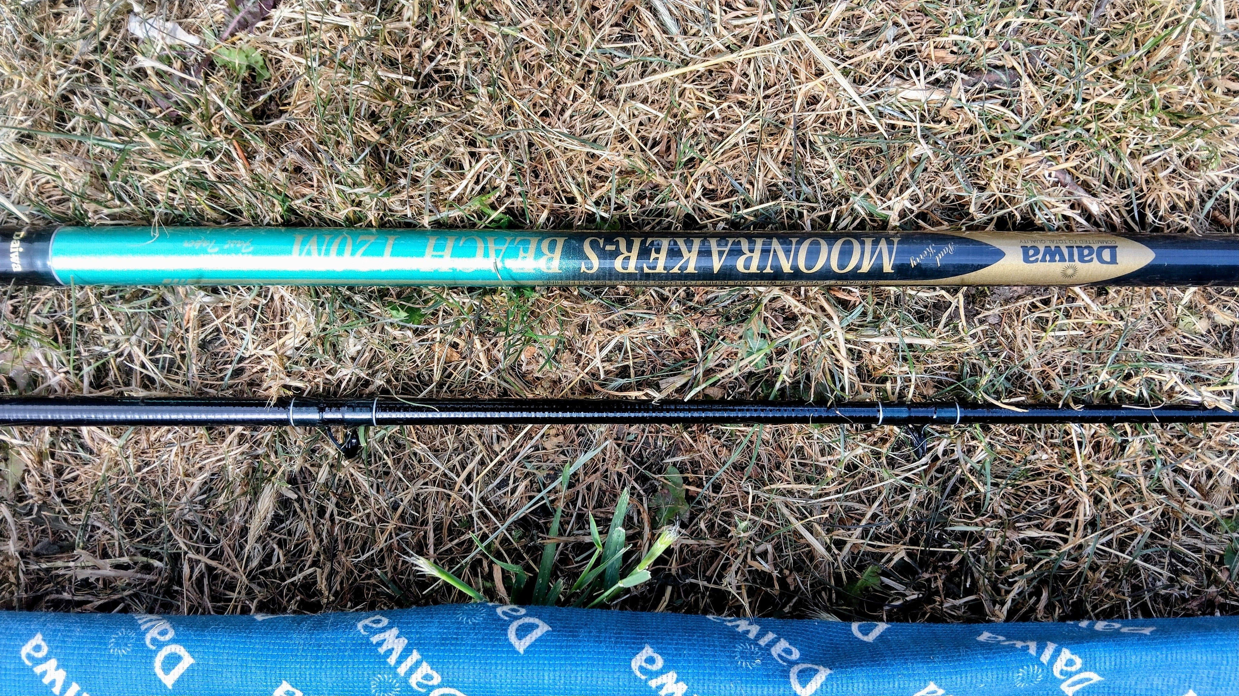 Vintage Daiwa Paul Kerry Moonraker-S 120M Sea Fishing Rod (Model MR-SS120M) – Complete with Original Cloth Bag
