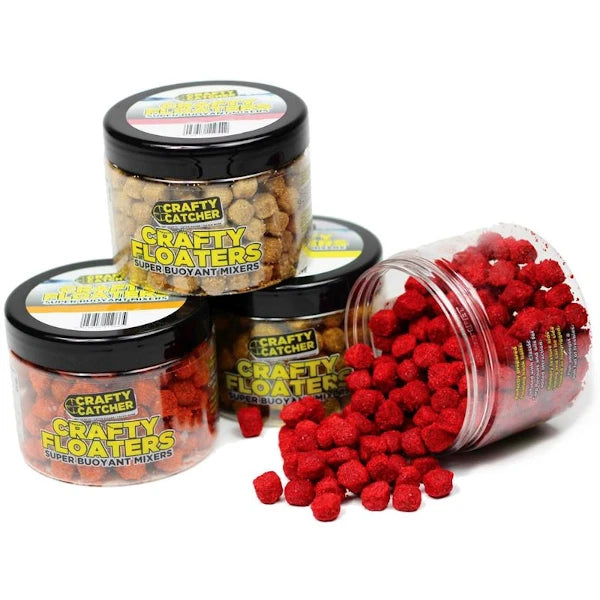 Crafty Catcher Prepared Floaters 550ml Carp Surface Fishing Hookbaits - All Flavours