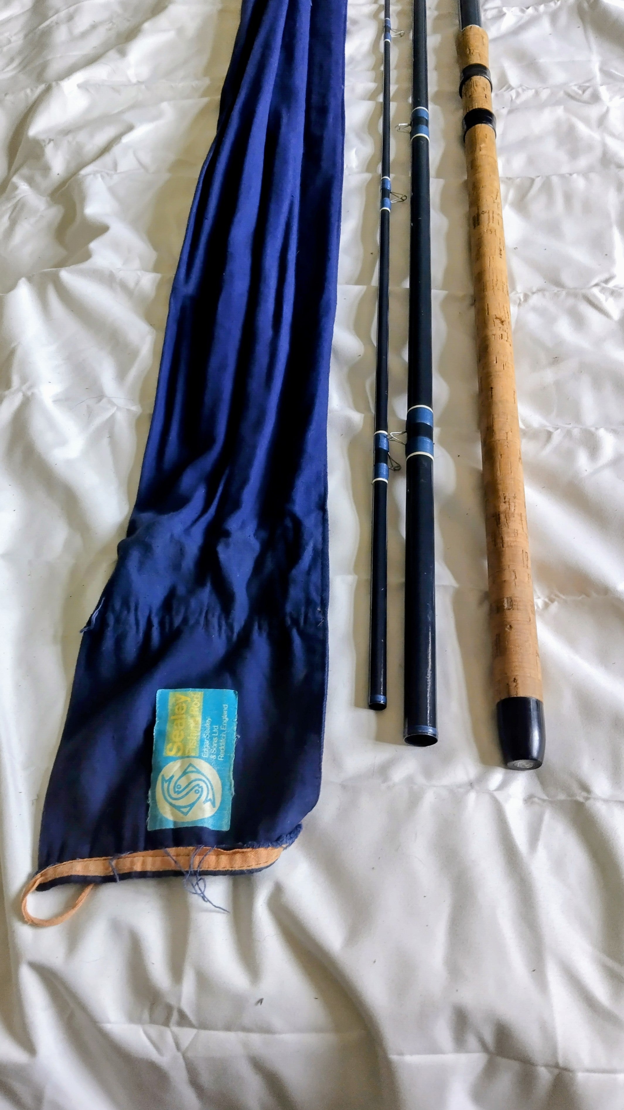 Gladding Sealey Blue Match Float Rod 13ft Vintage Coarse Fishing Original Bag