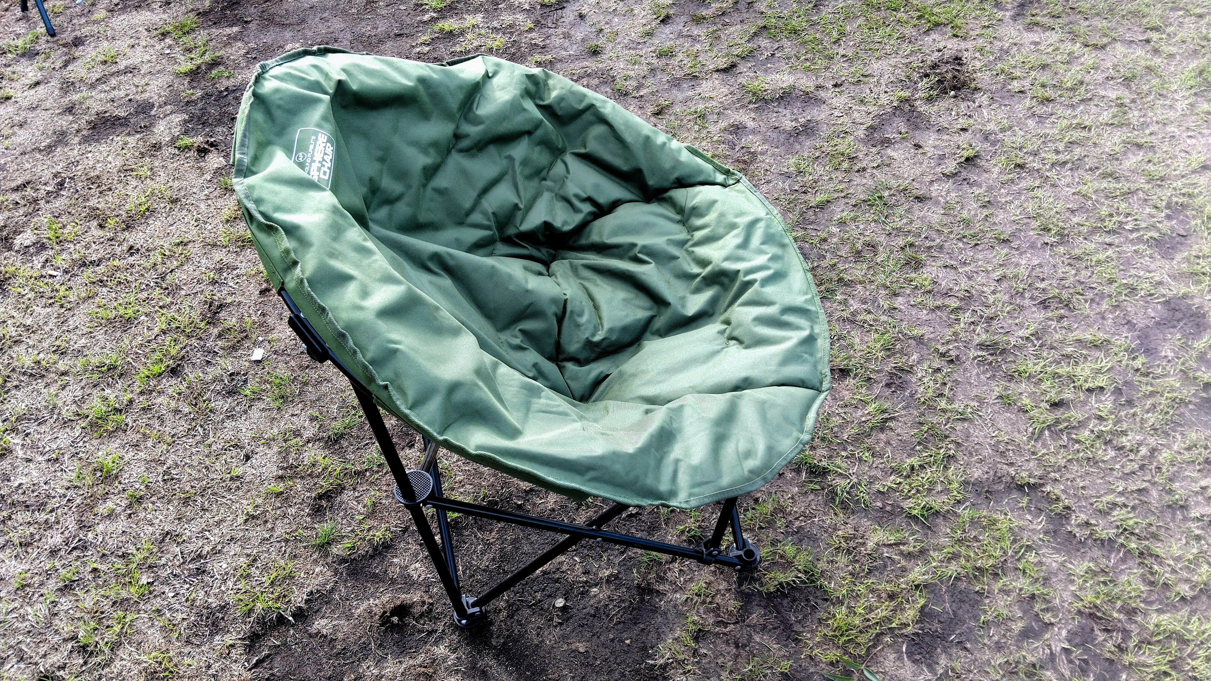 NGT Sphere Carp Fishing Chair | Light Portable Folding Moon/Sun Chair Ex Display