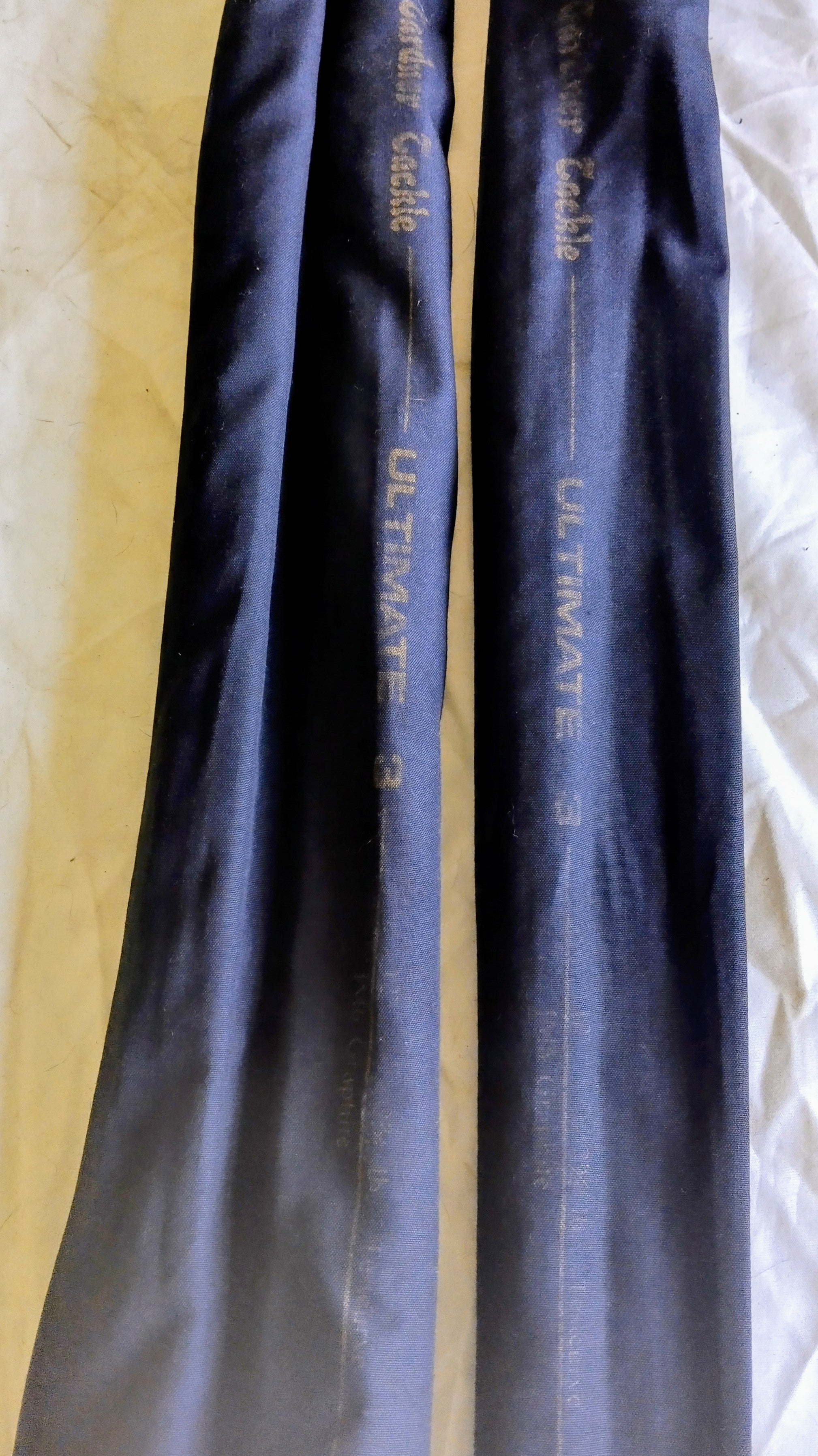 Gardner Tackle Ultimate 3 Carp Fishing Rod 12ft 2.75lb Graphite Vintage +Bag