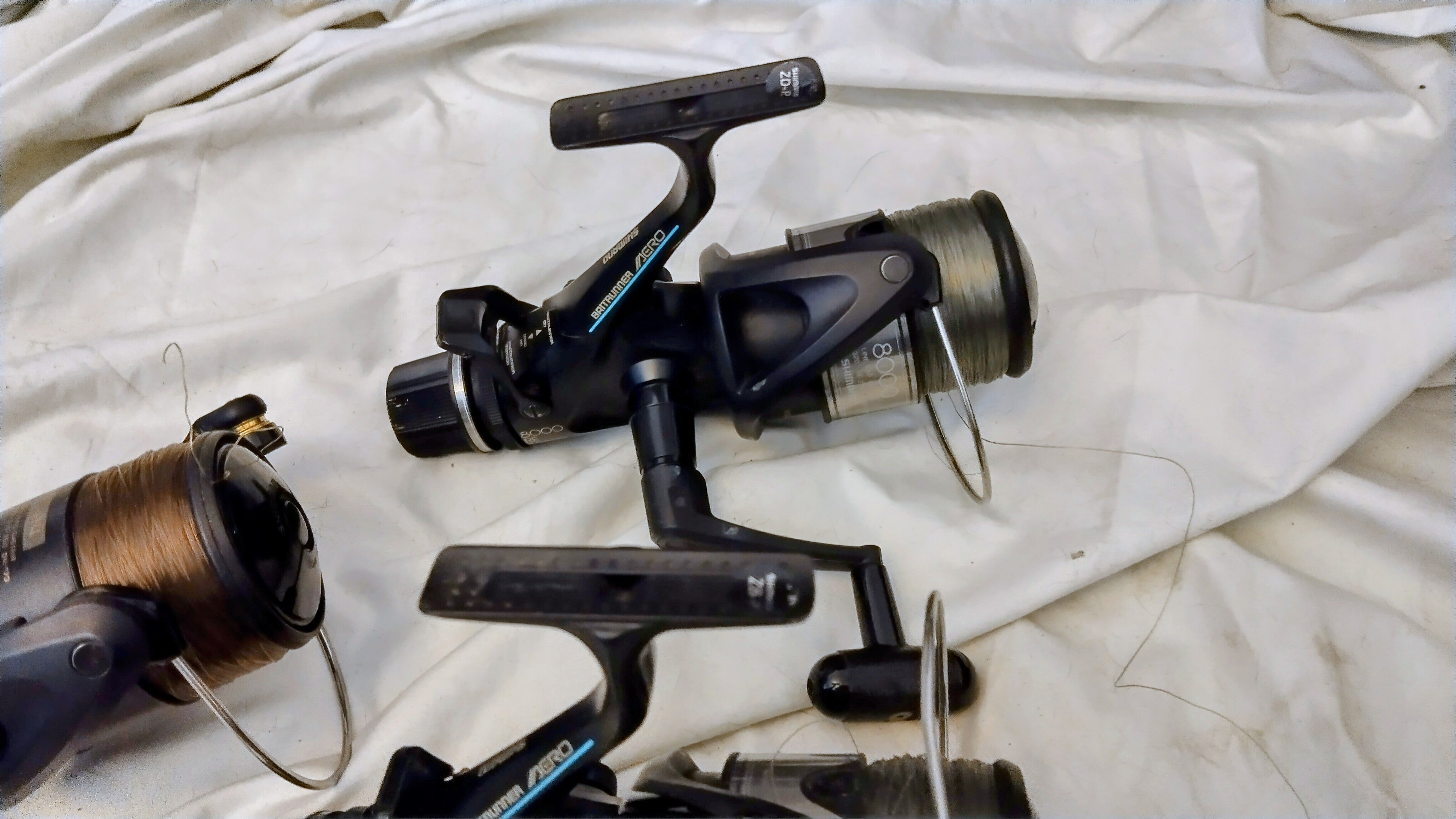Shimano Aero GTE 8000RE Baitrunner Reel - Very Good Condition