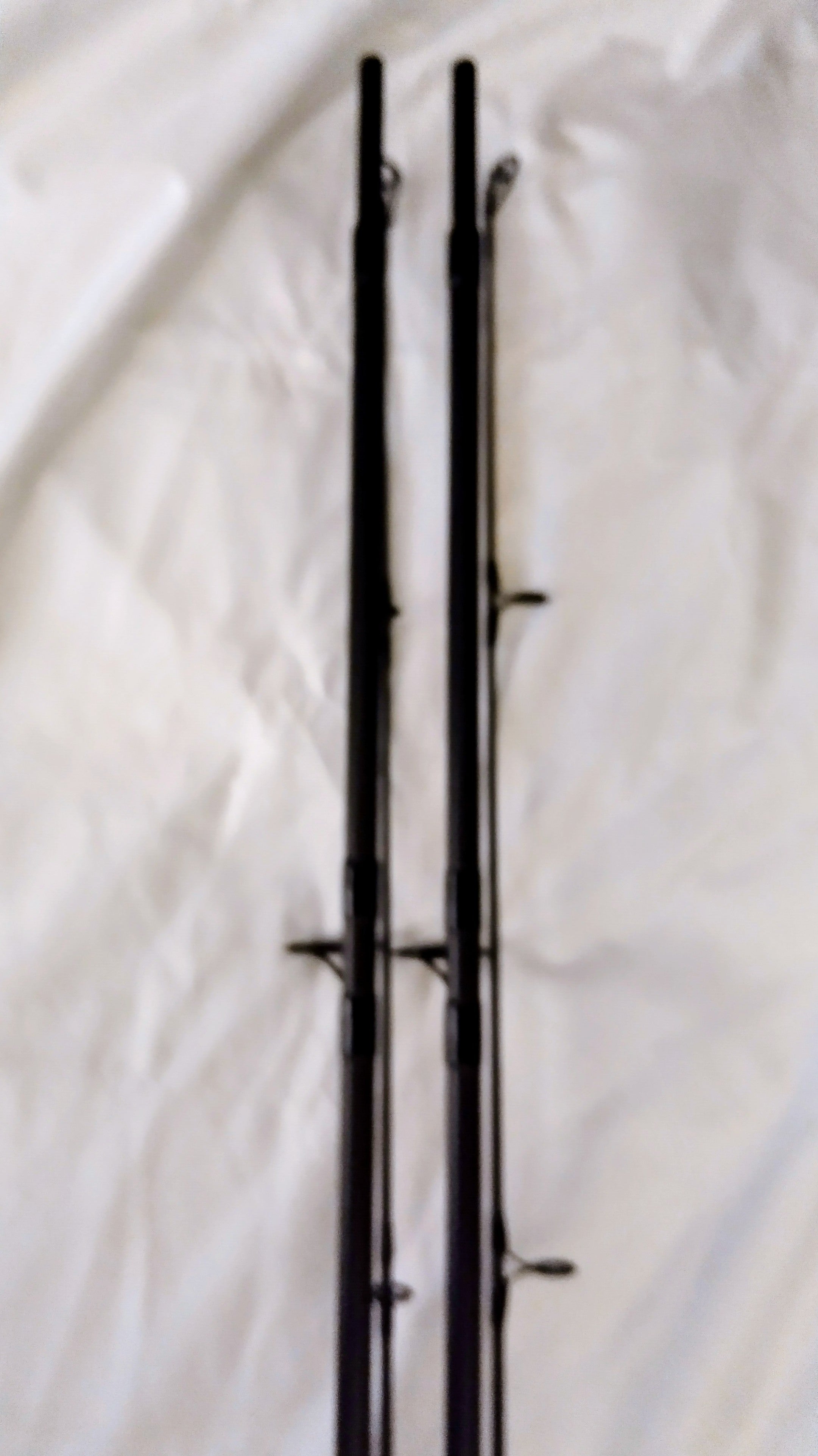 Pair Fox Warrior Z 12ft 2.75lb Carp Fishing Rods Used Set of 2 VGC