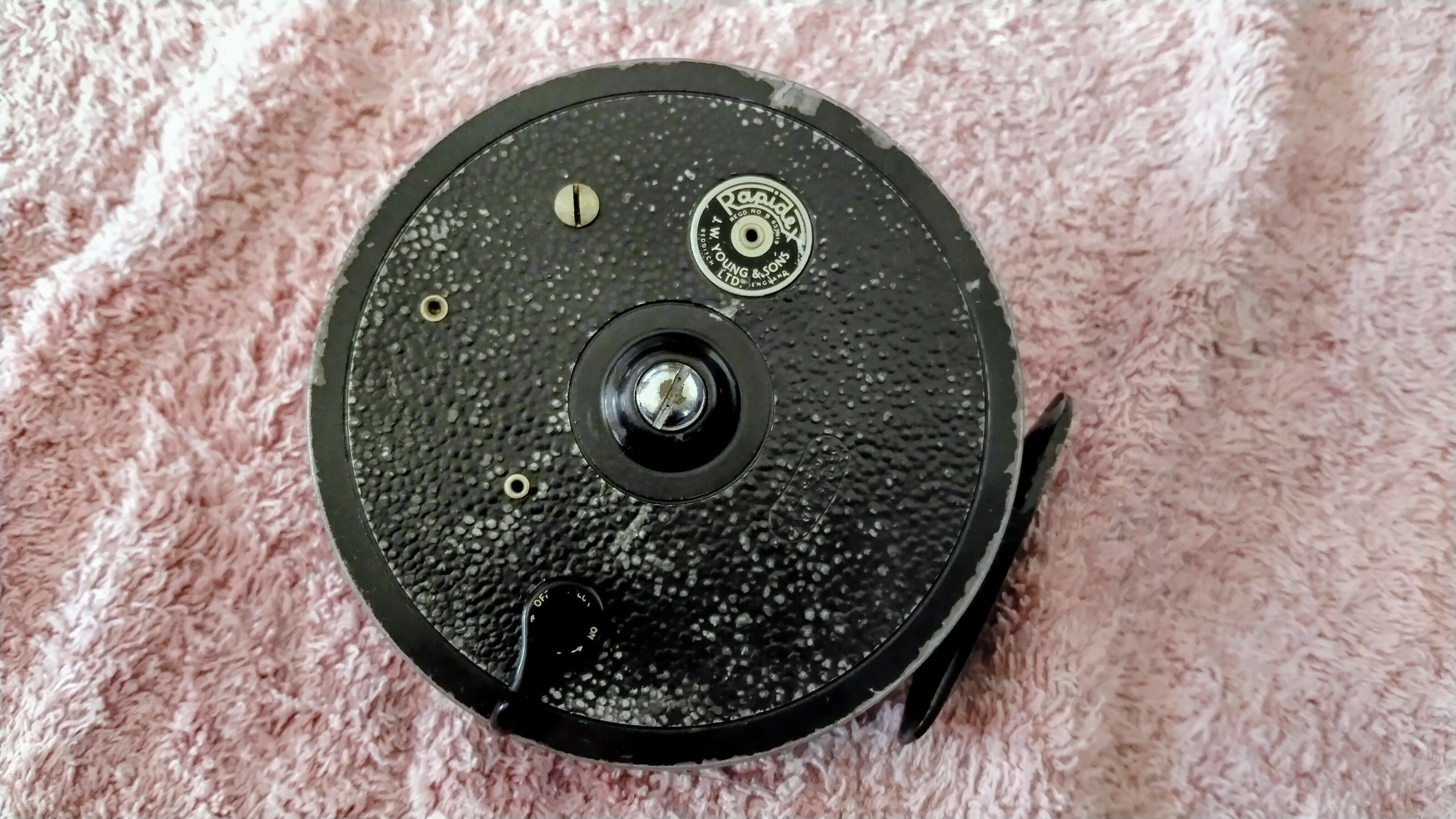 J W Young & Son Rapidex Centrepin Reel - Vintage Trotting Float Fishing Reel