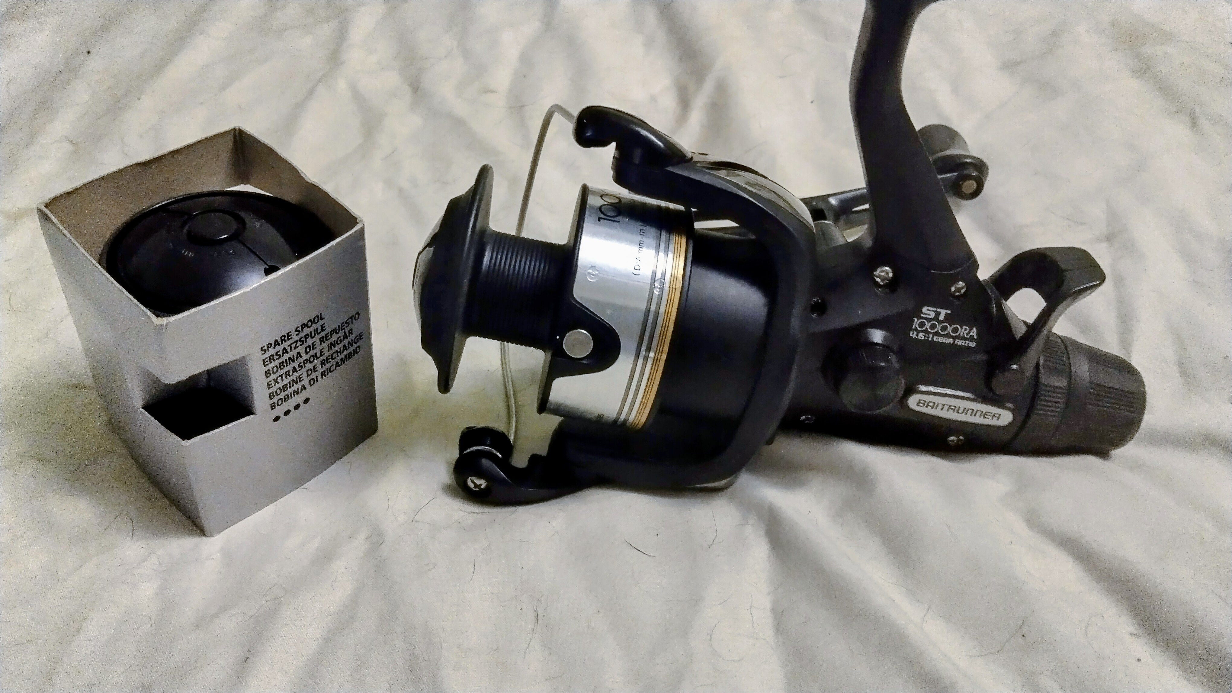 Shimano ST 10000 RA Baitrunner Reel - Double Handle - Unused