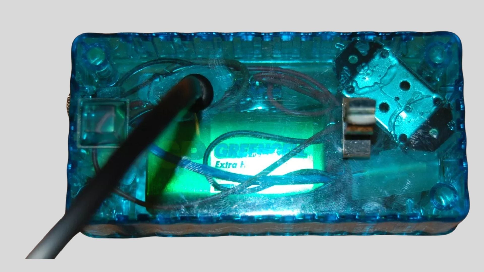 DELUXE Crystal Blue CS Pike Bite Alarm - Drop-Off Back Biter Indicator