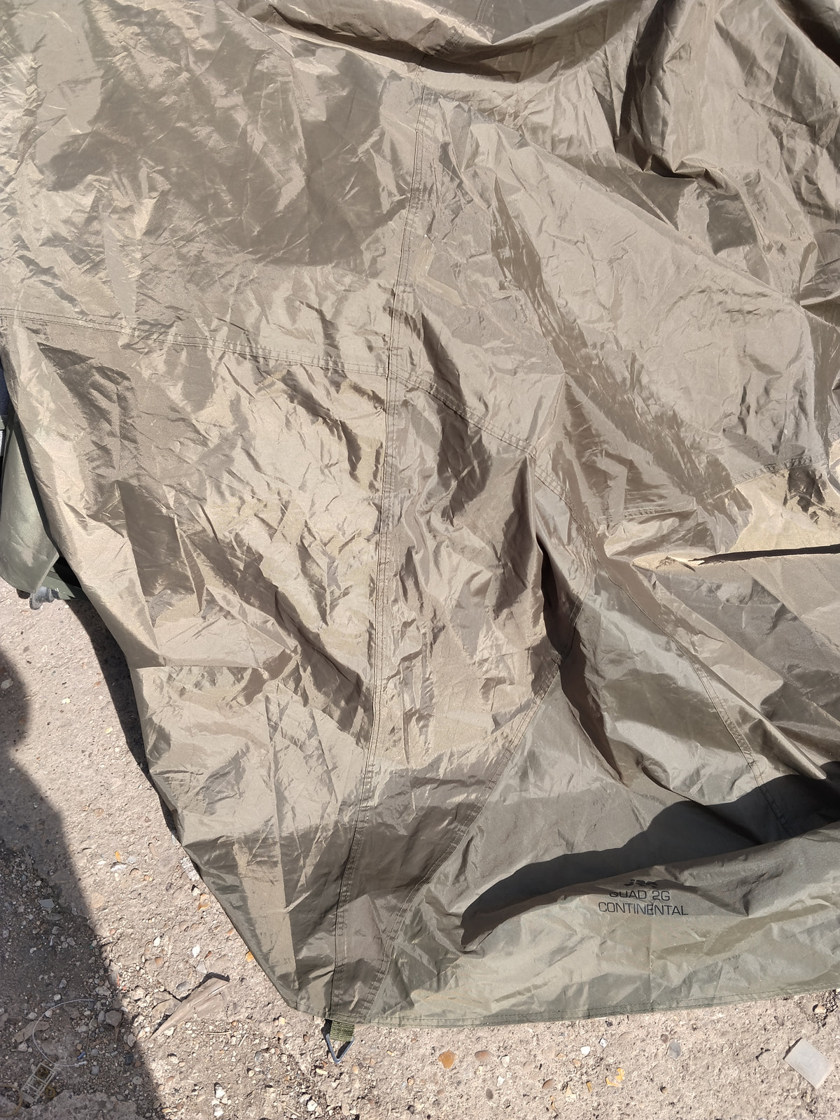 JRC Quad Continental Bivvy & Overwrap 2 Man+ Carp Fishing Shelter Super Size VGC