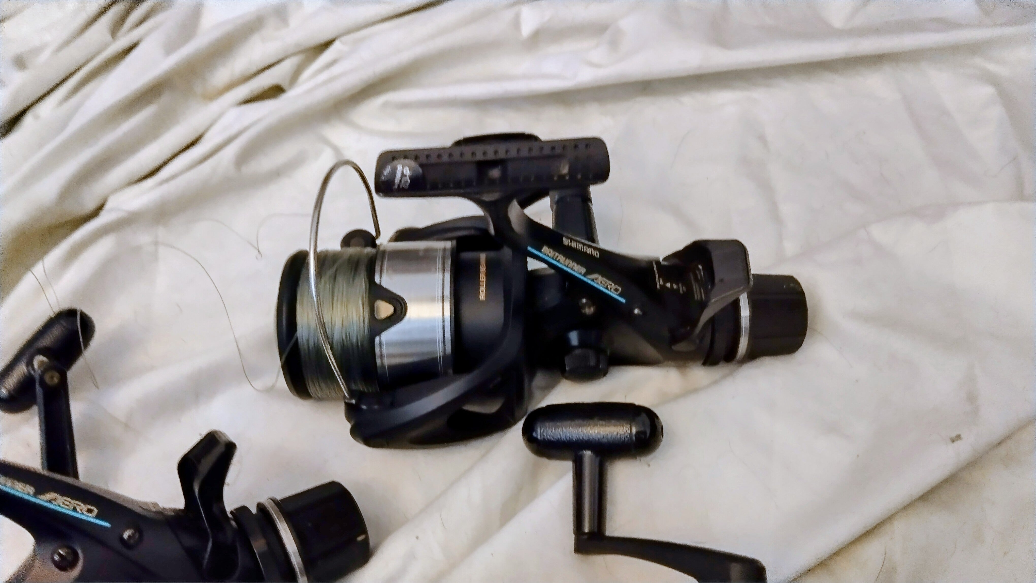 Shimano Aero GTE 8000RE Baitrunner Reel - Very Good Condition
