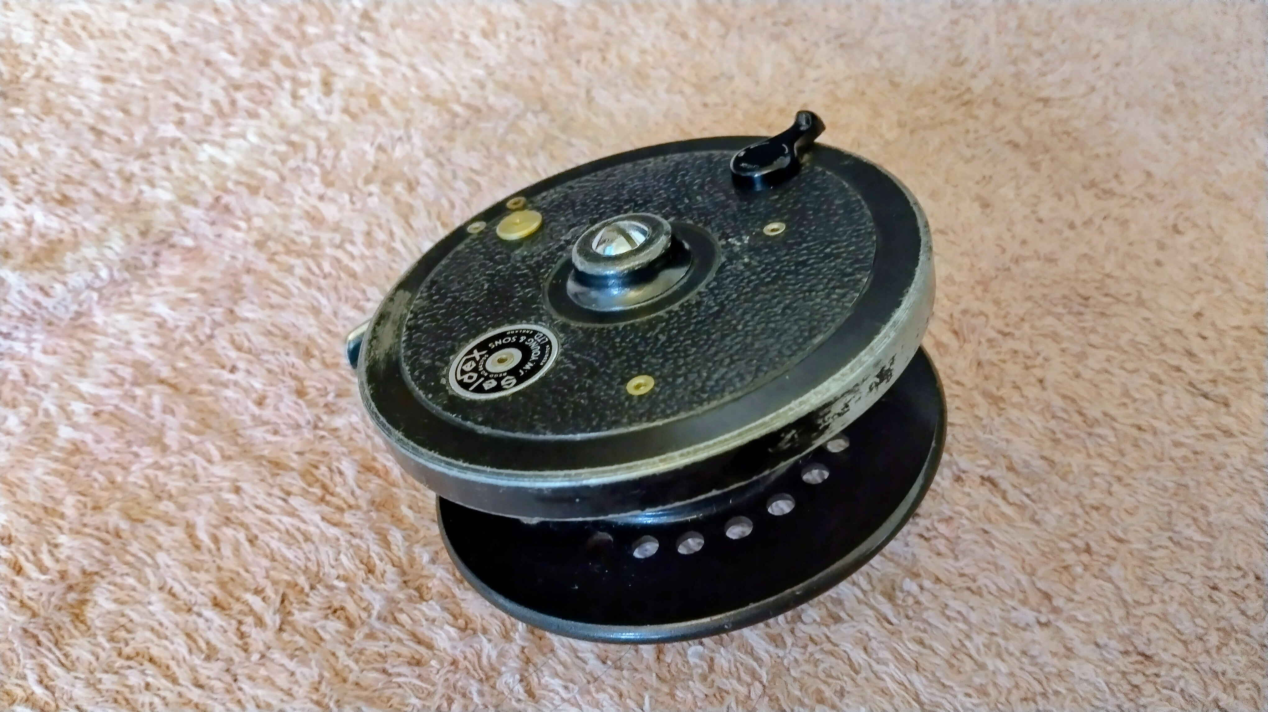 JW Youngs & Sons Seldex Centrepin Reel 3 3⁄4” Vintage Coarse Fishing Trotting