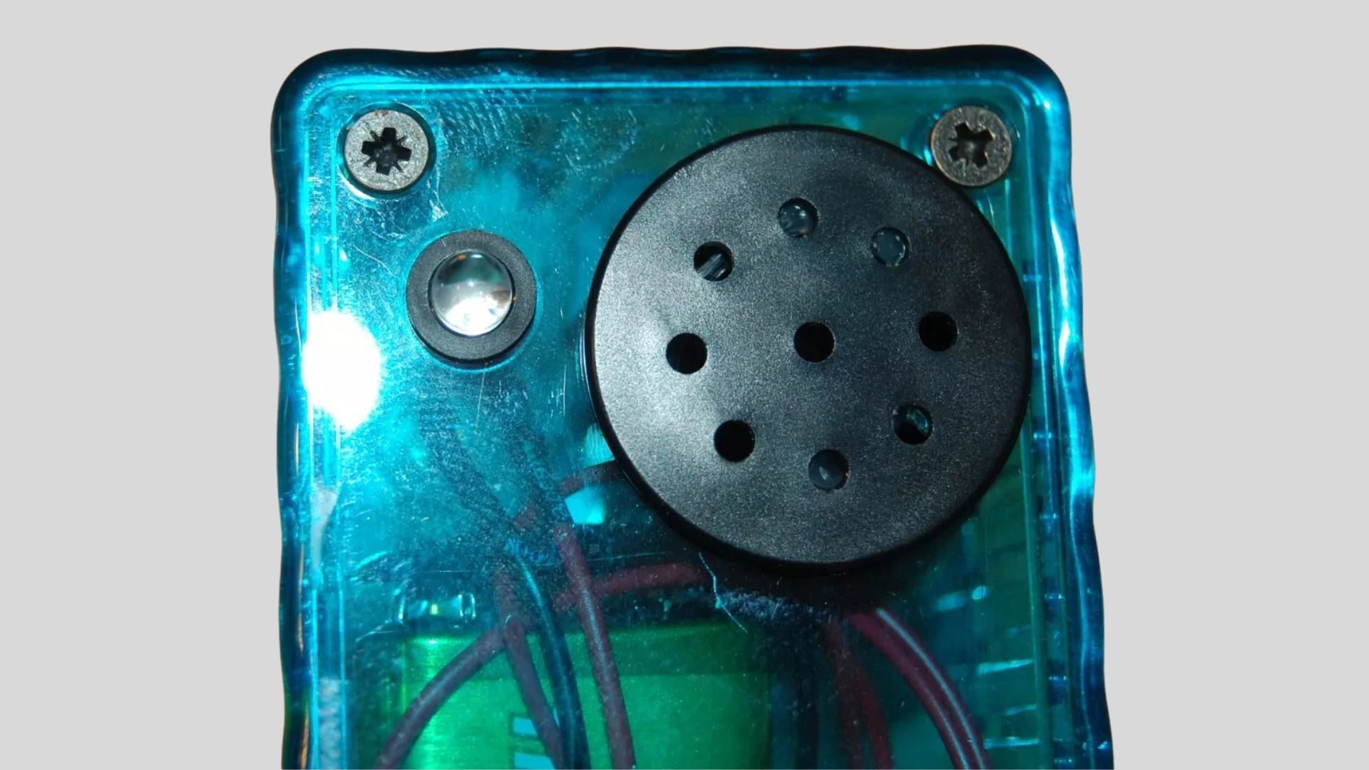 DELUXE Crystal Blue CS Pike Bite Alarm - Drop-Off Back Biter Indicator