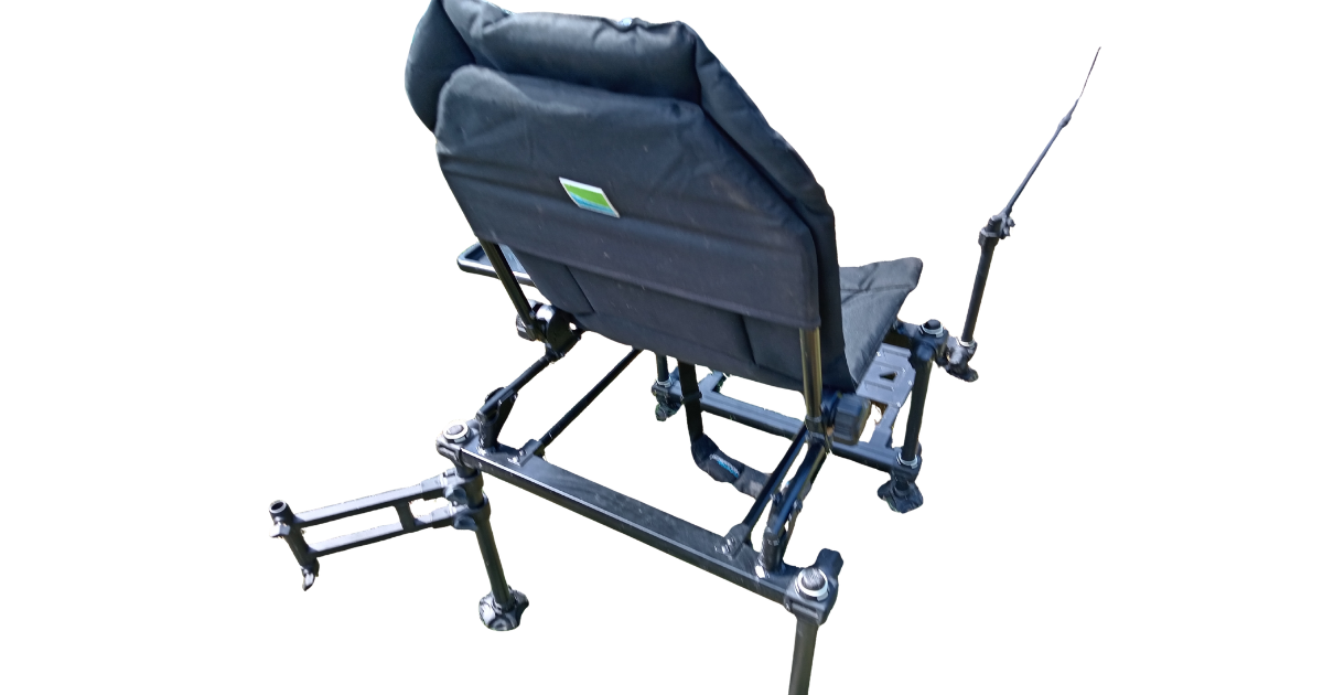Preston Innovations Inception Feeder Chair + Footplate Side Tray Brolly Feeder Arm