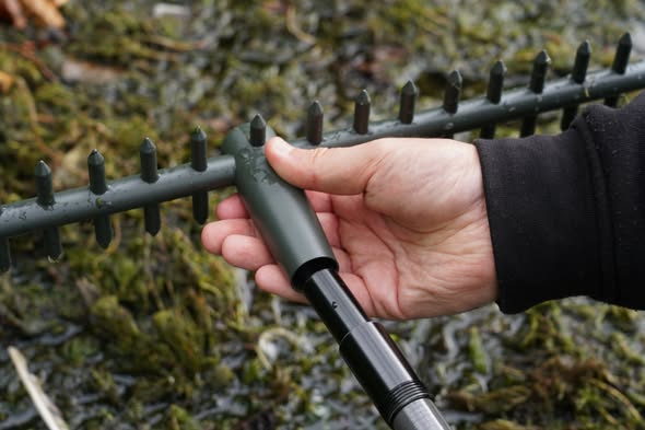 Gardner GWR3 Weed Reaper Large Rake Carp Fishing Weed Rake 3/8 BSF Thread