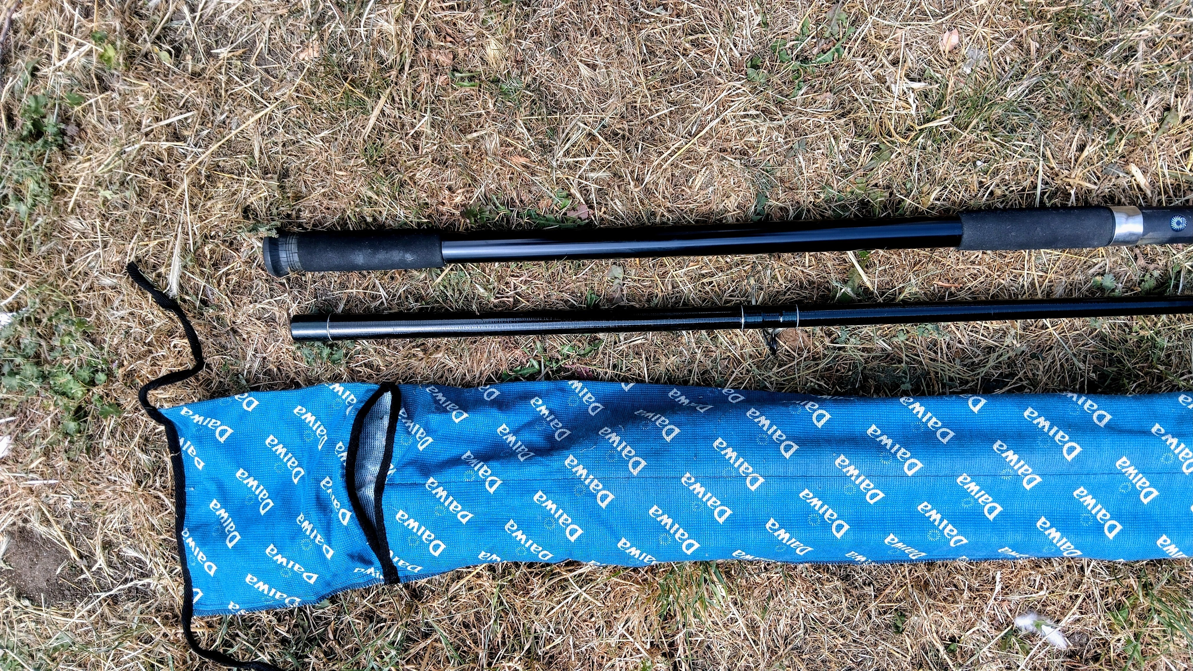 Vintage Daiwa Paul Kerry Moonraker-S 120M Sea Fishing Rod (Model MR-SS120M) – Complete with Original Cloth Bag