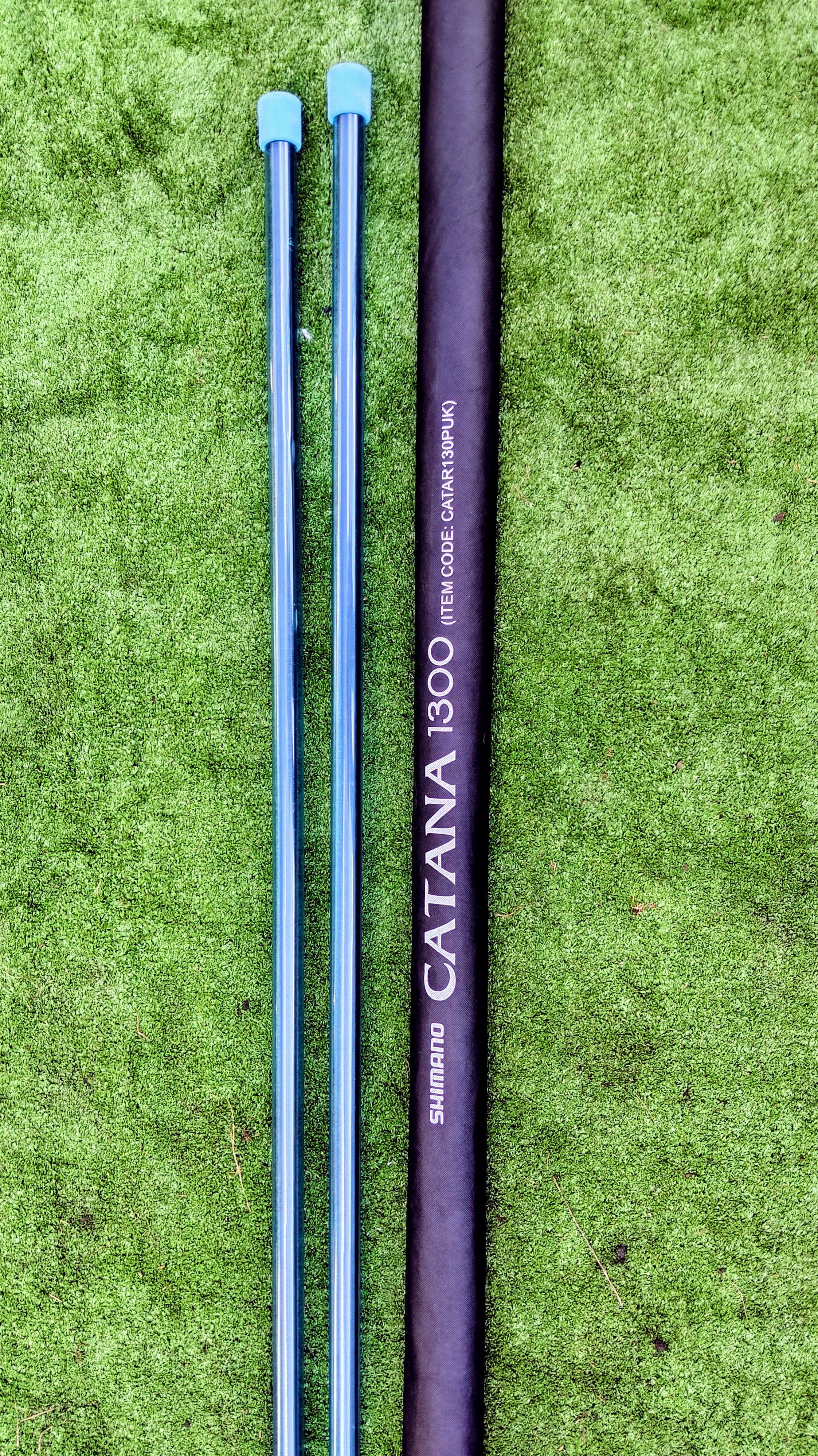 Shimano Catana 1300A 13m Pole + 2 Top Kits Match Commercial Fishing Superb