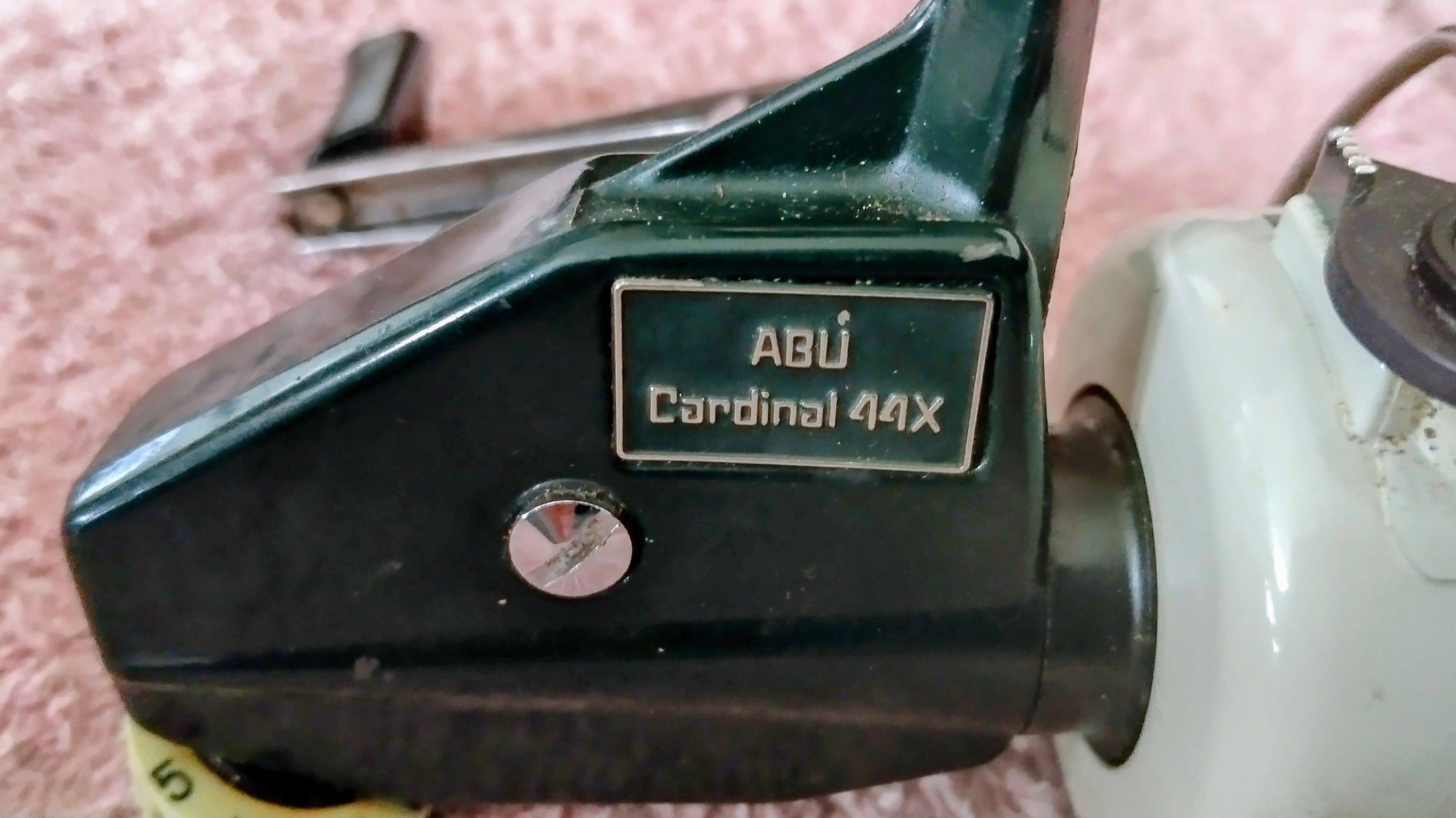 Vintage Abu Cardinal 44x Reel with Spare Spool - Very Good Working Order Classic