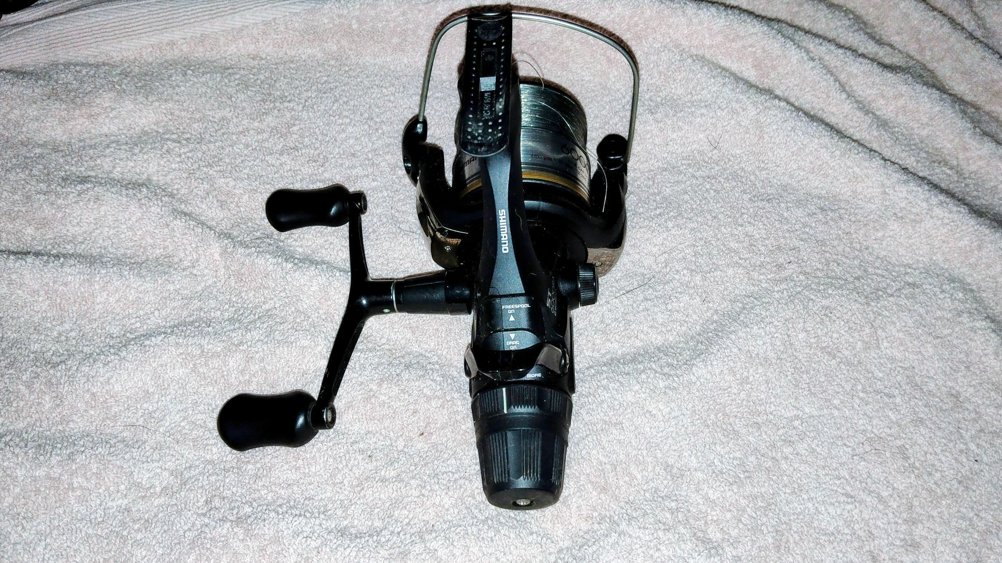 Shimano Baitrunner ST 6000 RA Carp Fishing Reel - VGC - 1 of 3