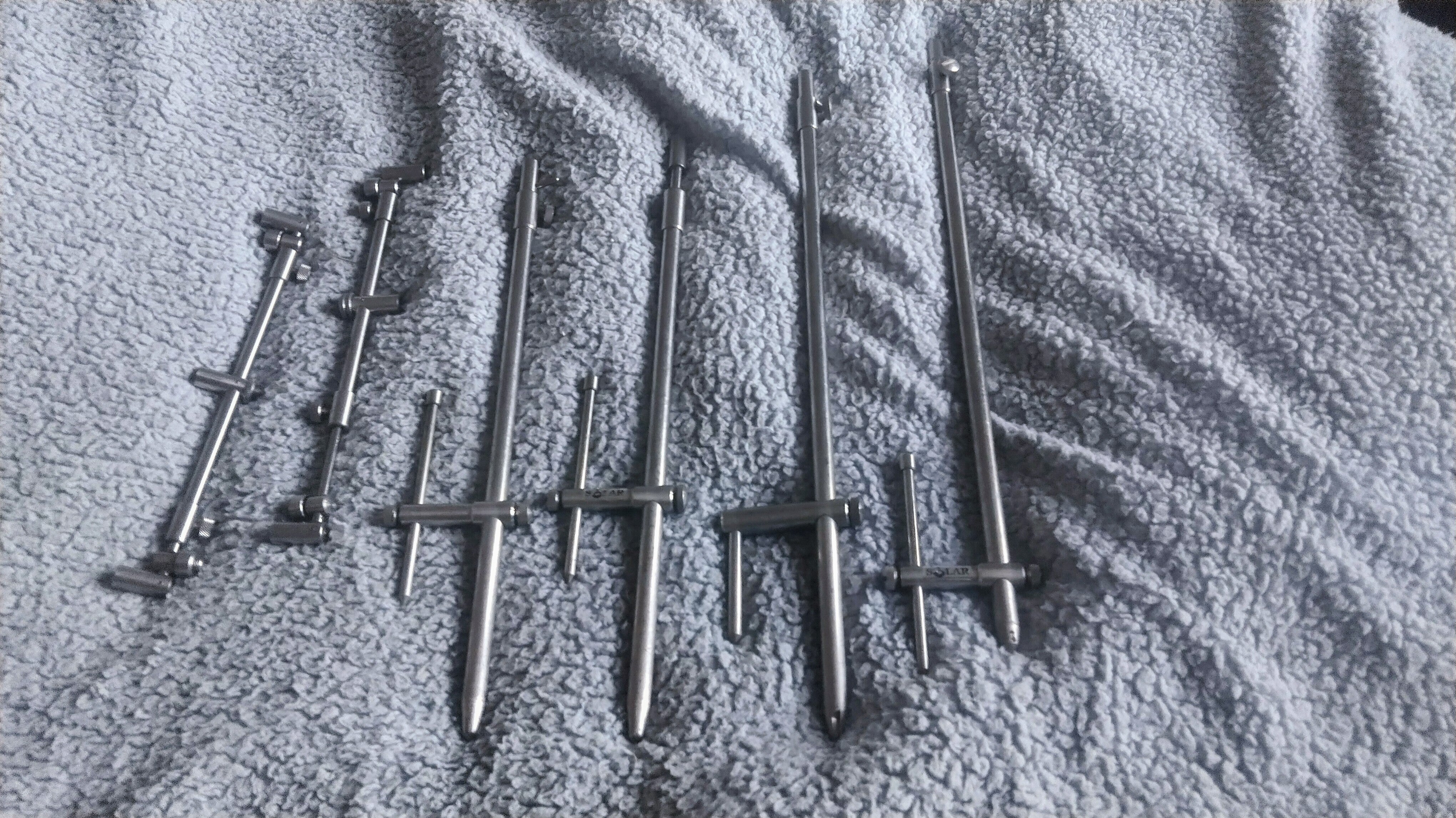 Solar Stainless Steel Bankware Mixed Lot 3-Rod Buzz Bars Goal Post Bank Sticks