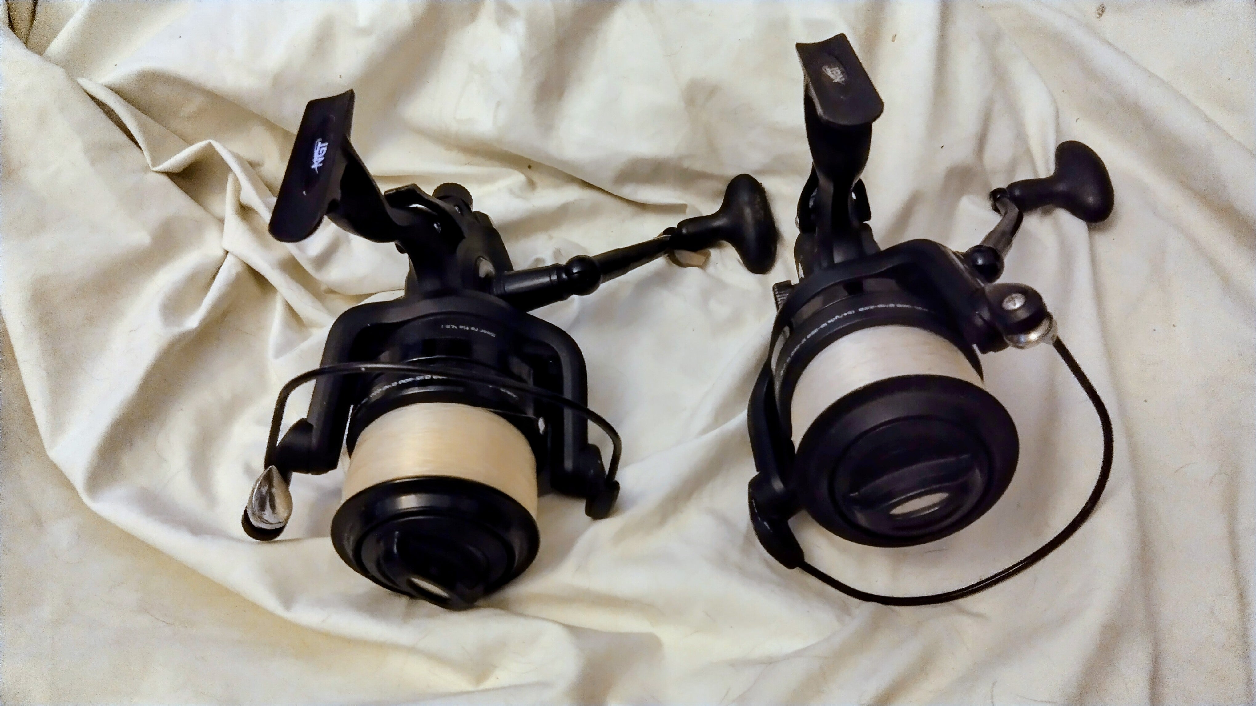 Pair of NGT Dynamic Carp 70 Big Pit Baitrunner Reels - 10+1 BB