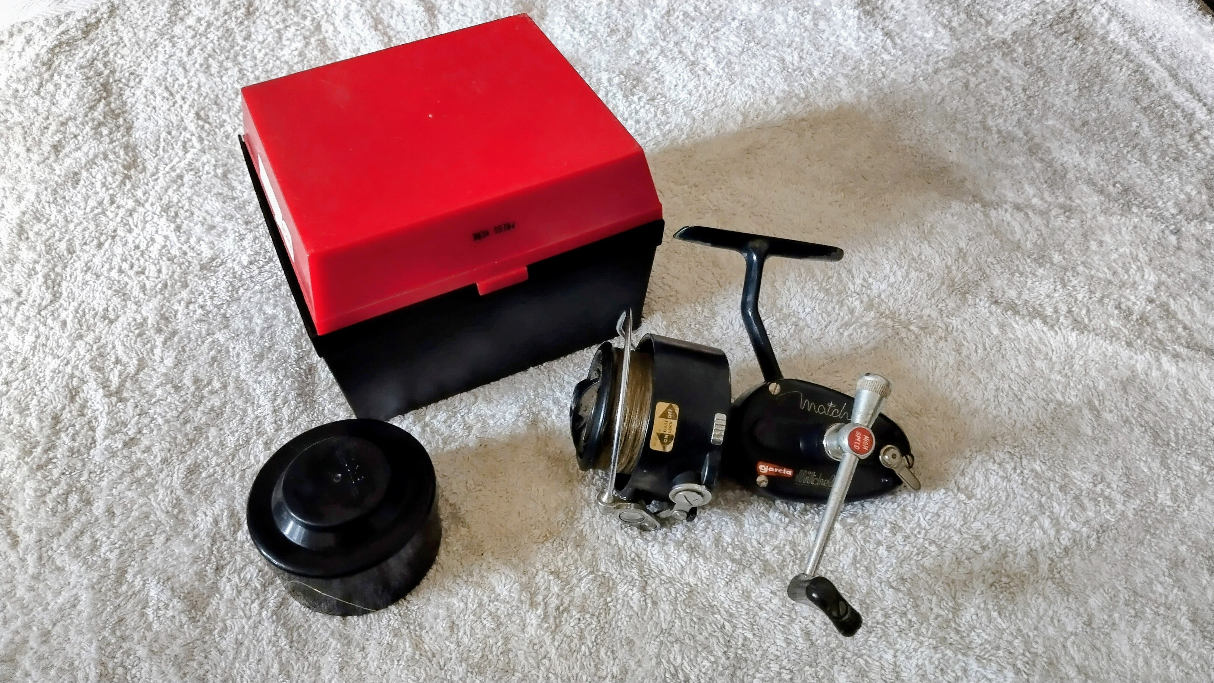 Vintage Mitchell Match Reel Boxed With Spare Spool - VGC / Working Order