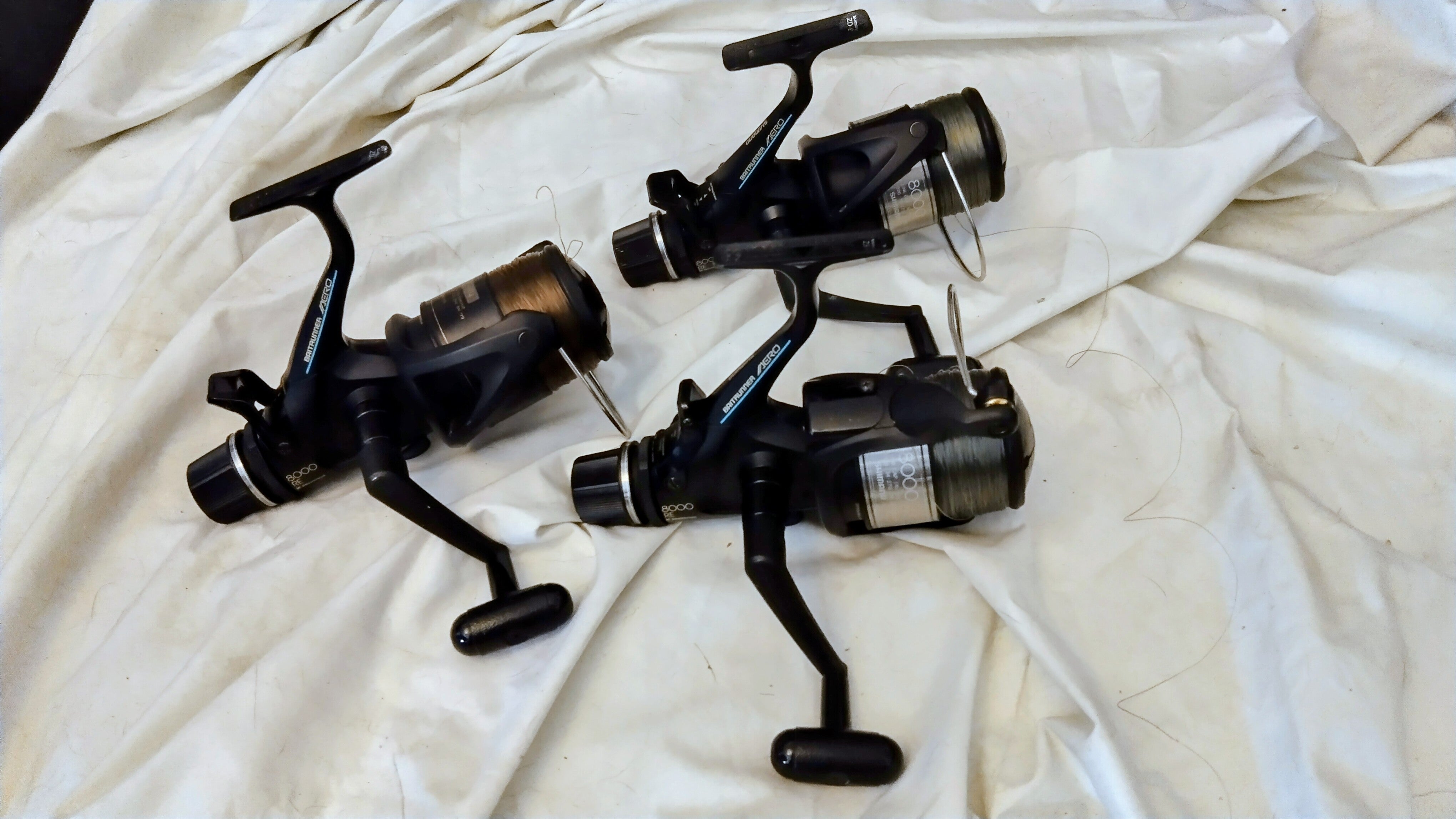 Shimano Aero GTE 8000RE Baitrunner Reel - Very Good Condition
