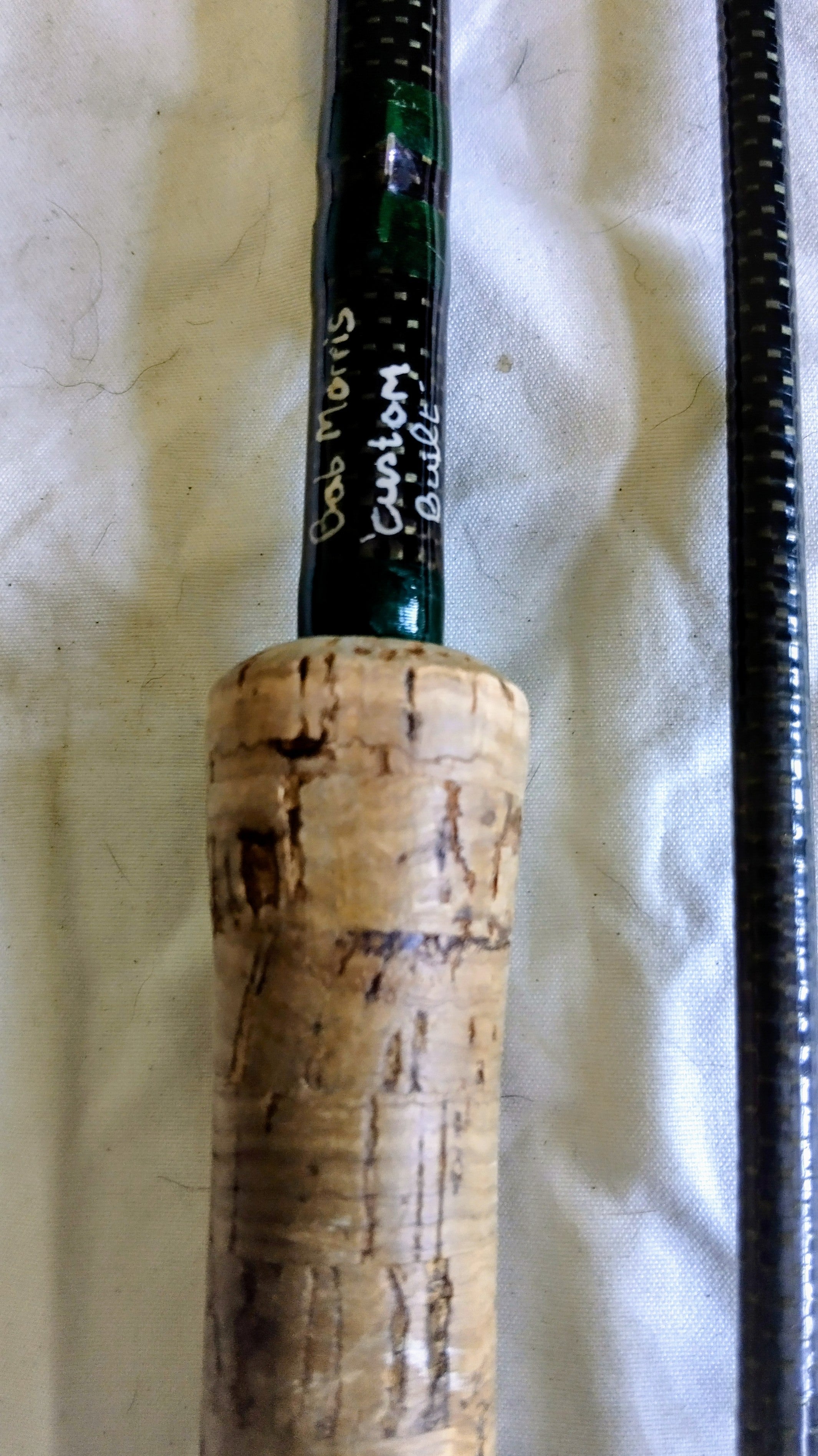 Bob Morris Handbuilt 12ft 2lb Specimen Rod Vintage Carp Barbel Fishing