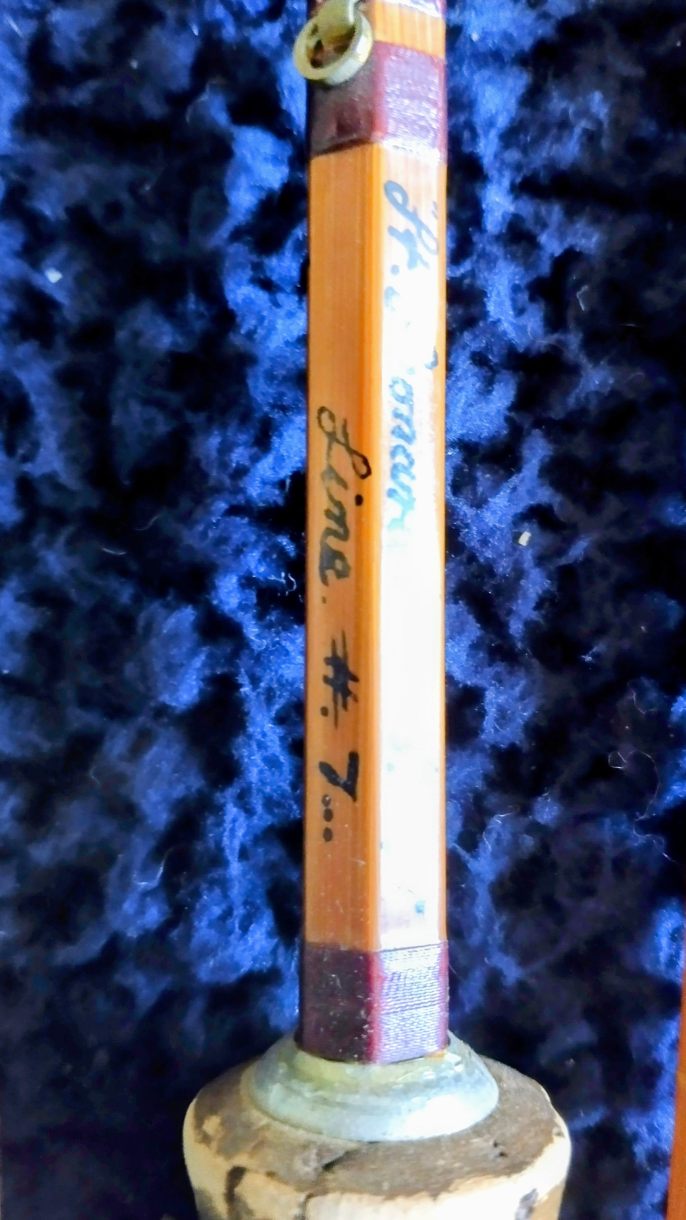 Vintage St Leonard 9ft 6in #7 Split Cane Fly Rod JW Saxton Inc Bag 1968