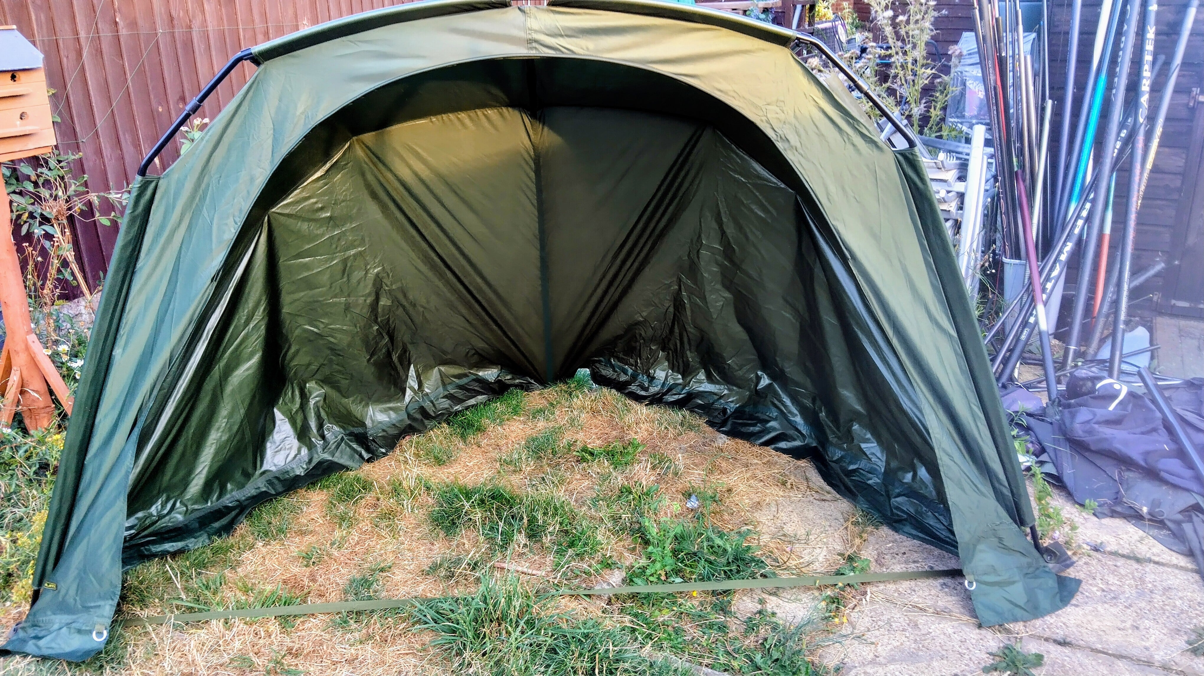 Korum Mk II Day Shelter Fishing Bivvy Umbrella - Excellent Condition - Fast Post