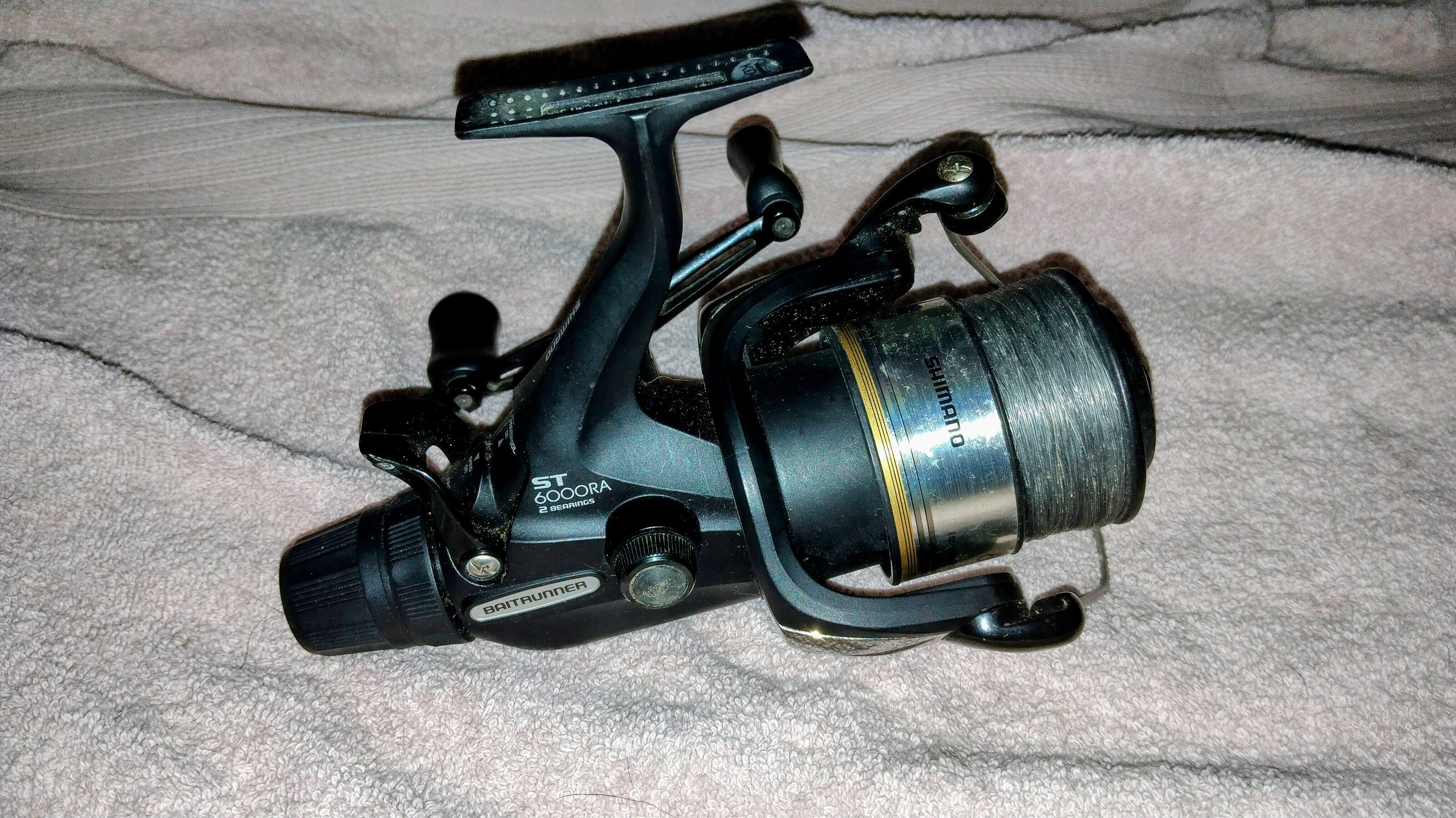 Shimano Baitrunner ST 6000 RA Carp Fishing Reel - VGC - 1 of 3