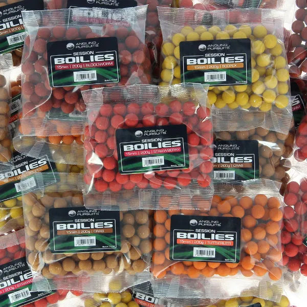 Angling Pursuits Grab & Go Carp Boilies 15mm 200g - Choice of Flavours