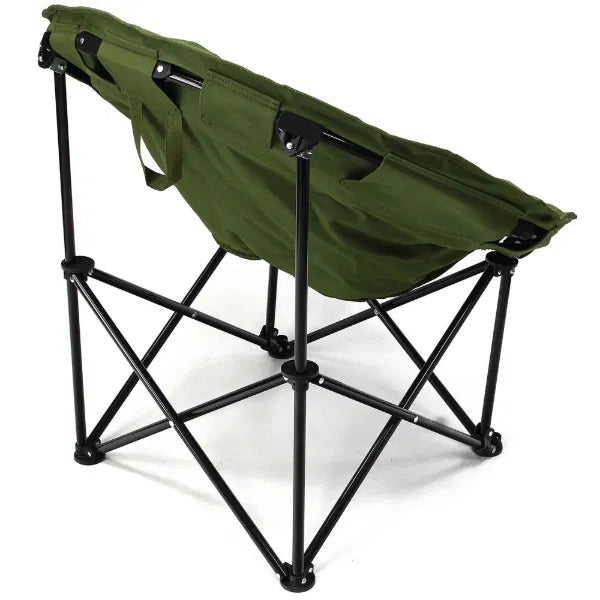 Angling Pursuits Sphere Chair | Compact Carp Fishing Chair | Steel Frame Moon Chair