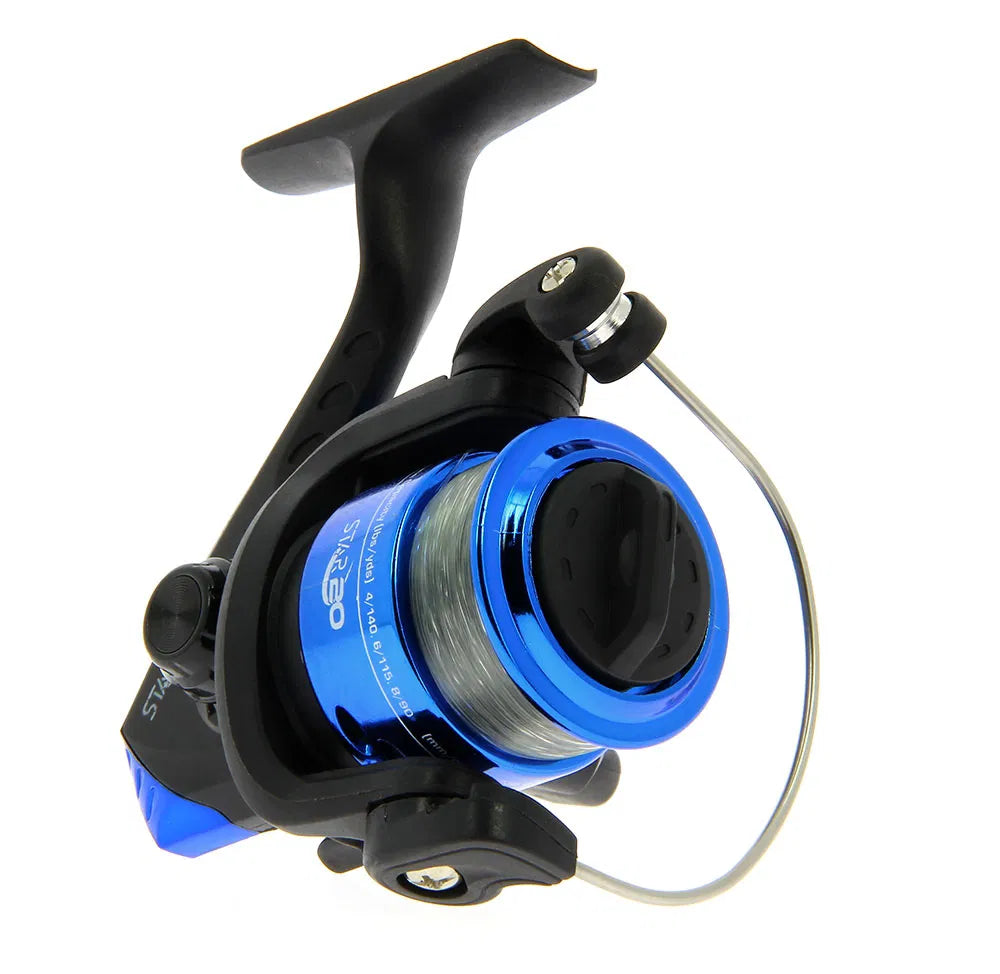 Angling Pursuits Star 20 Coarse Fishing Fixed Spool Reel Loaded with 8lb Mono Line