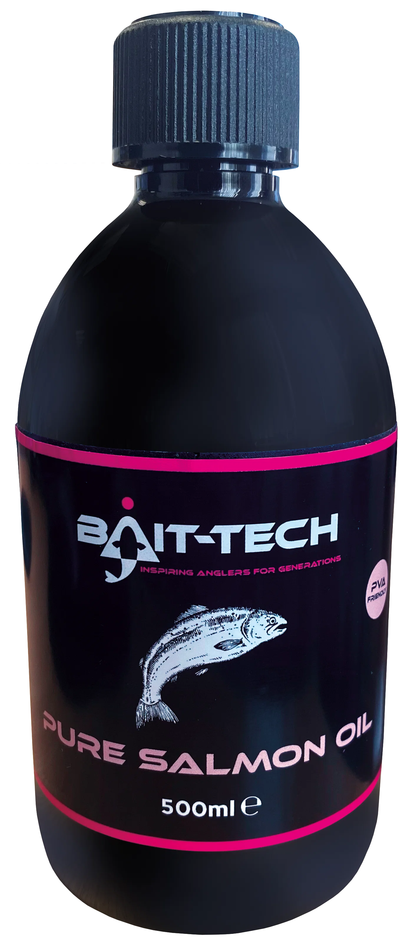 Bait-Tech Salmon Oil 500ml PVA Friendly Liquid Attractor Carp Barbel Coarse Fishing