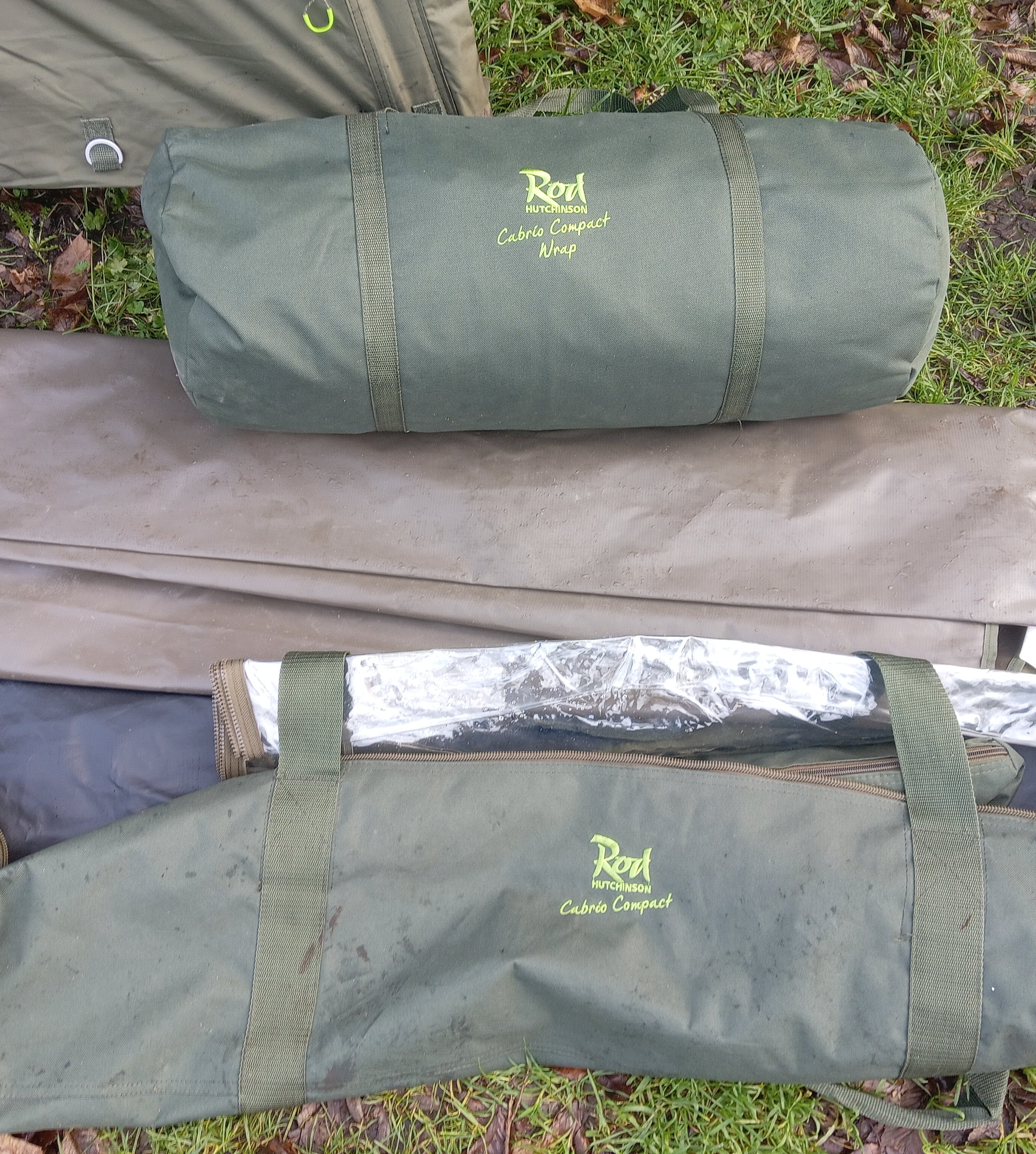 Rod Hutchinson Compact Cabrio Bivvy & Winter Wrap - 20,000HH Used Carp Shelter