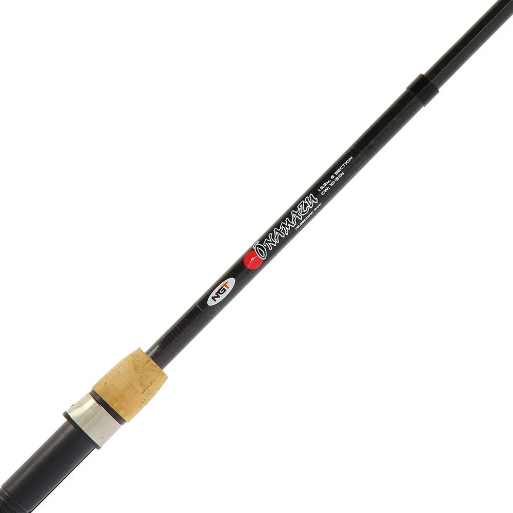 NGT Onamazu 5ft 'Mini' Travel Telescopic Carbon Fibre Rod & Reel Combo
