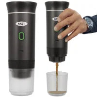 NGT Portable Espresso Coffee Machine & Case - USB Rechargeable 20 BAR - 3-in-1