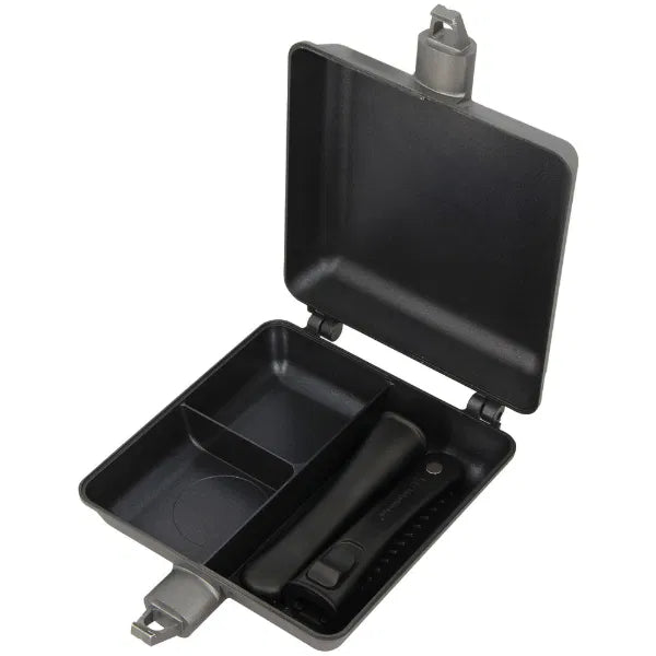 NGT Dynamic Grill Pan 3-Way Non-Stick Cooker Bankside Fishing Camping Frying Pan