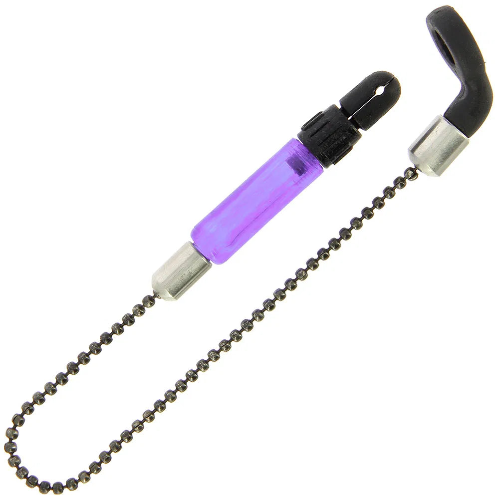 Set of 3 Carp Fishing hanger Bobbin Bite Indicators with Chains
