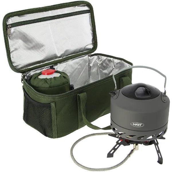 NGT Insulated Brew Kit Bag Compact Fishing Tackle Storage For Cookware
