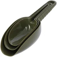 NGT 3pc Baiting Spoon Set - For PVA Bags Spod Mix Spomb Bait Boat - 3 Sizes