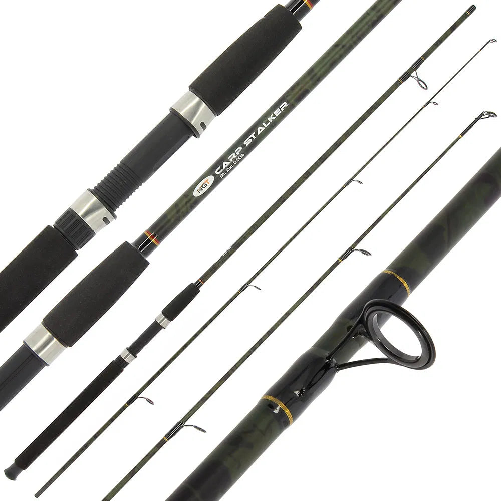 NGT 8' Carp Stalker Carp Fishing Margin Rod - Now in Camo!