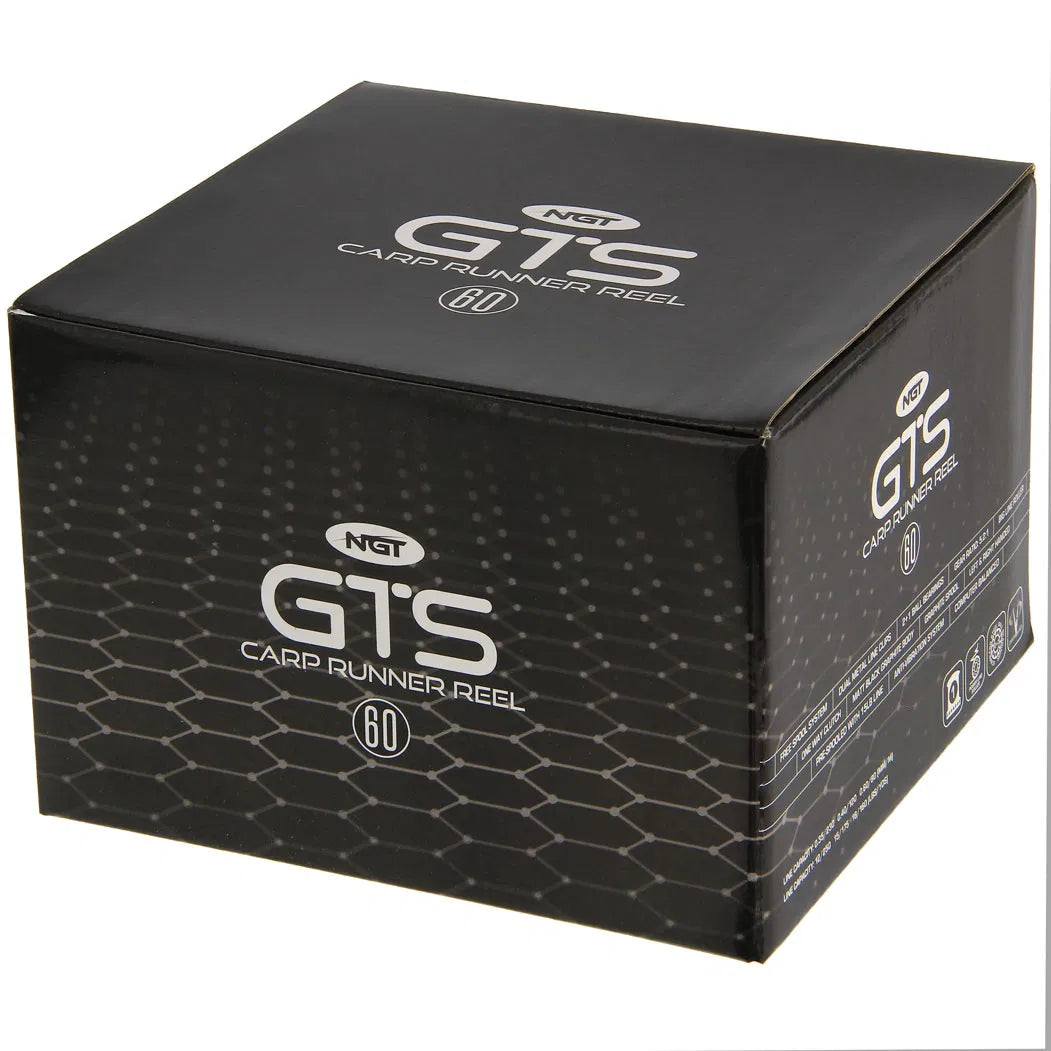 GTS 60 - 2+1BB Carp Runner Reel Spooled With 15lb Line