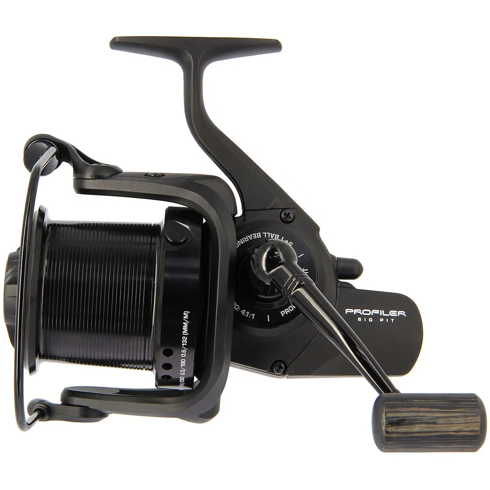 3 x NGT Profiler Big Pit Carp Reels + Spare Spools Pre-Loaded Wychwood 15lb Line