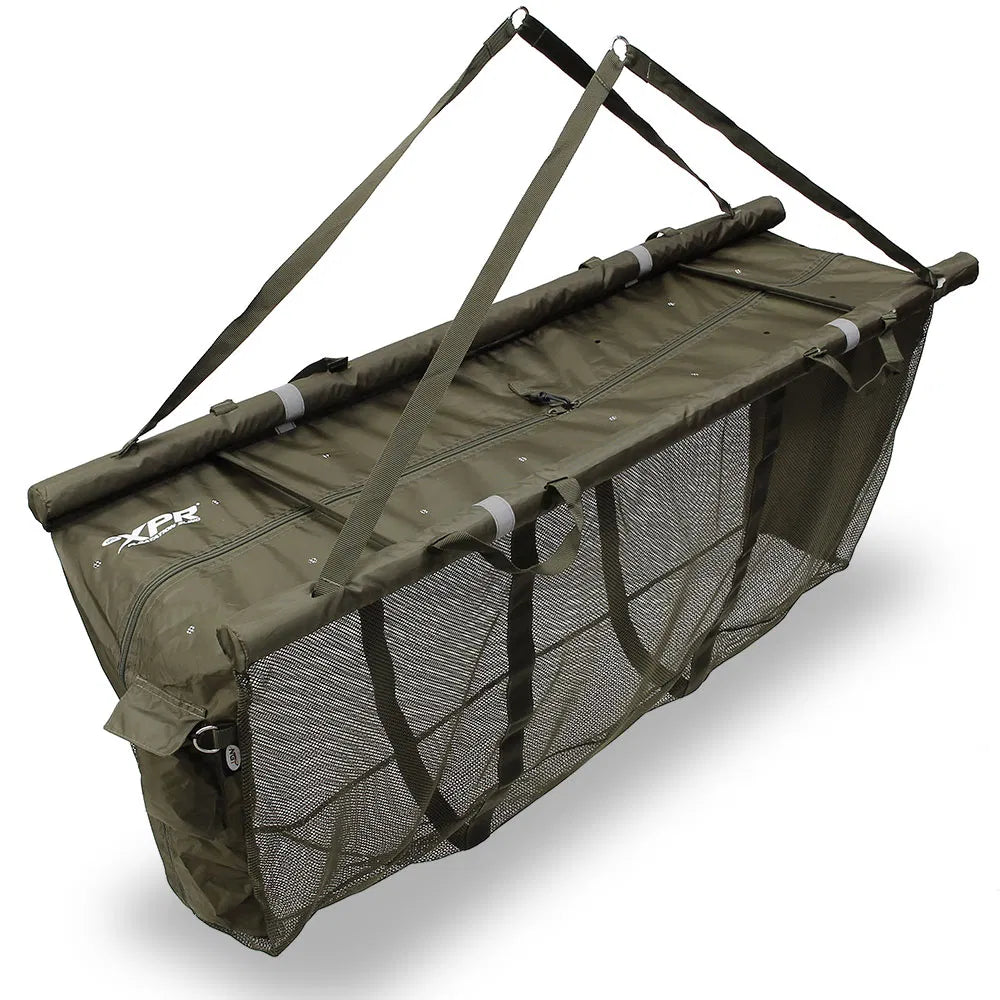 NGT XPR Floatation Sling & Retaining System Mesh PVC Carp Weigh Sling + Carry Case