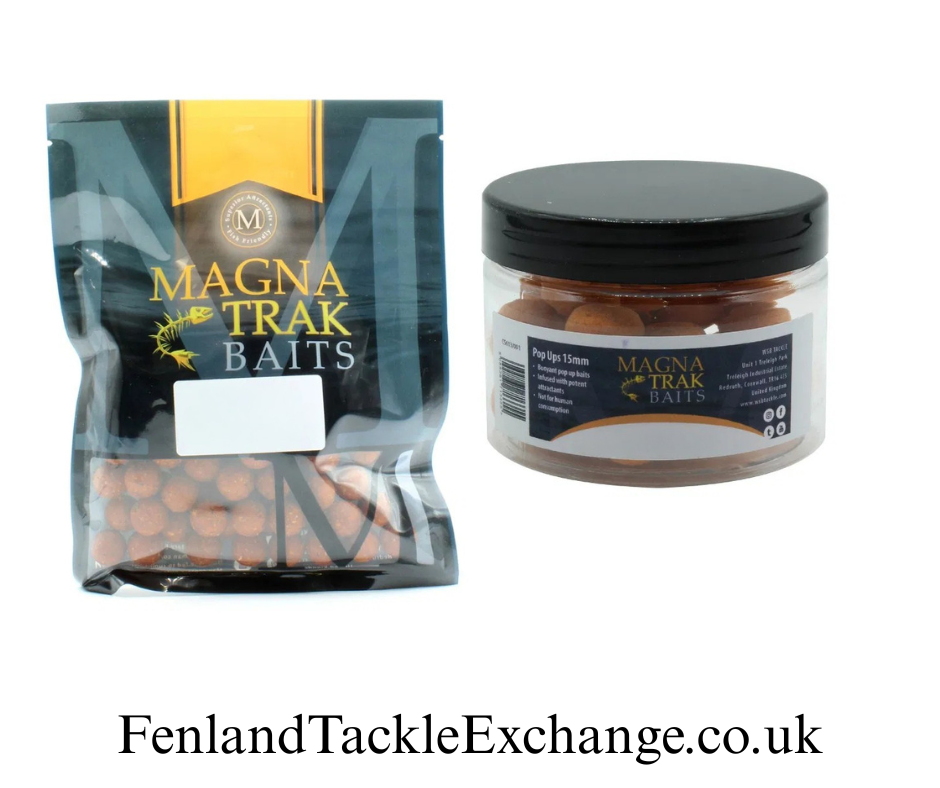 Magnatrak Carp Fishing Boilie Bait Range - 200g Grab Bags - Bottom Baits & Popups