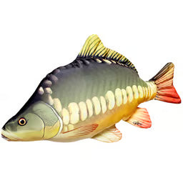 Gaby Fish Pillow Novelty Plush Gift Carp Pike Catfish Angling Bedchair Cushion