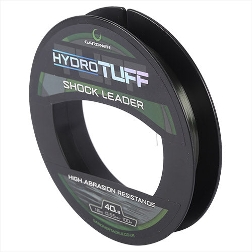Gardner Hydro Tuff Shock Leader 100m Spool Low Viz Green 40lb 50lb Carp Fishing