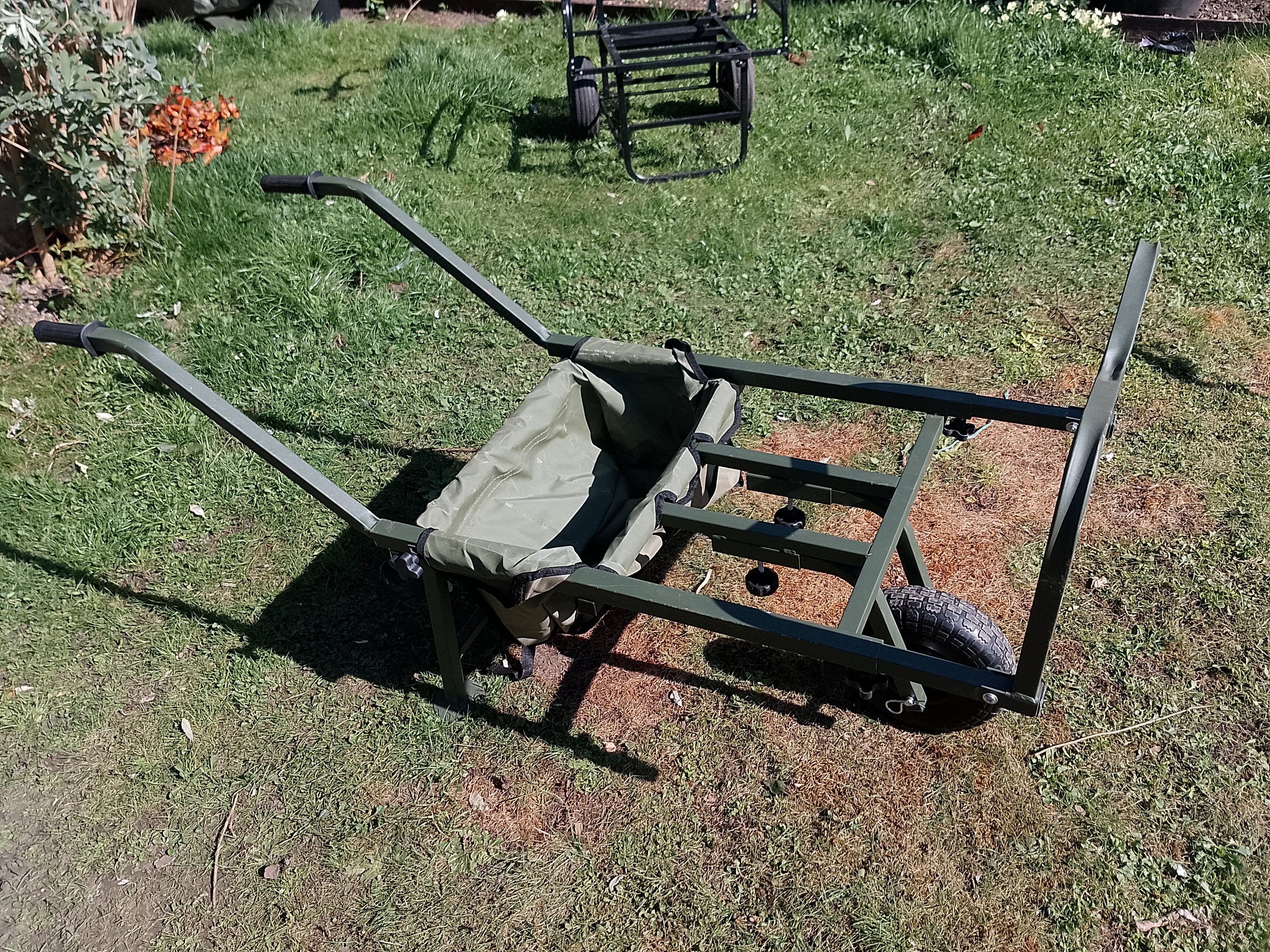 Carp Fishing Barrow - Compact, Lightweight, Ideal for Day & Short Fishing Sessions