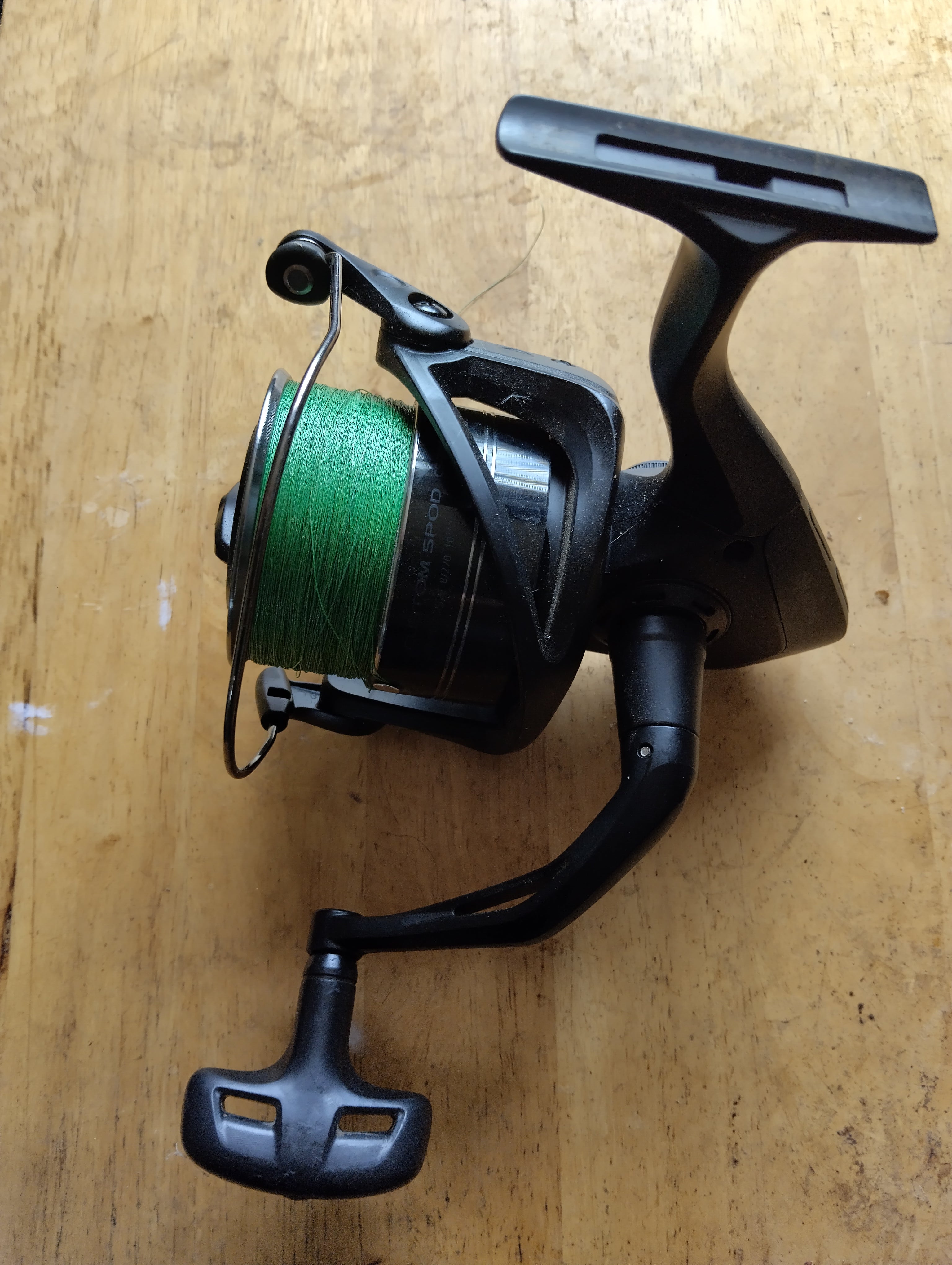Okuma 7000 Size Custom Carp Fishing Spod / Marker Reel Loaded with Braid